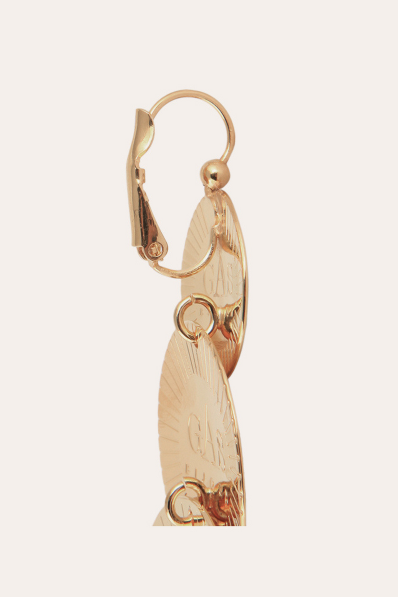 Very Diva Triple Earrings Gold L - Gas Bijoux