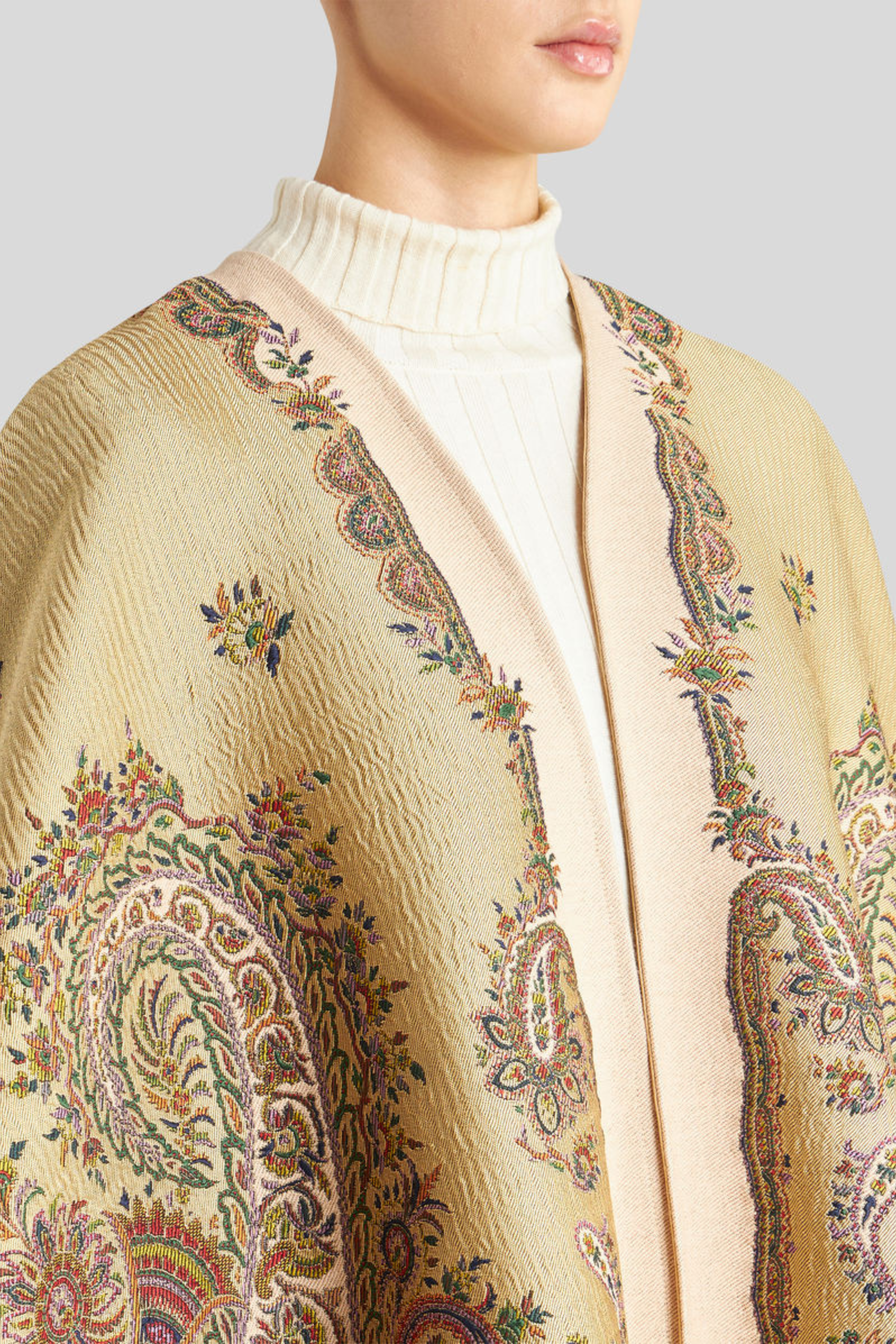 Ornamental Paisley Cape - Etro
