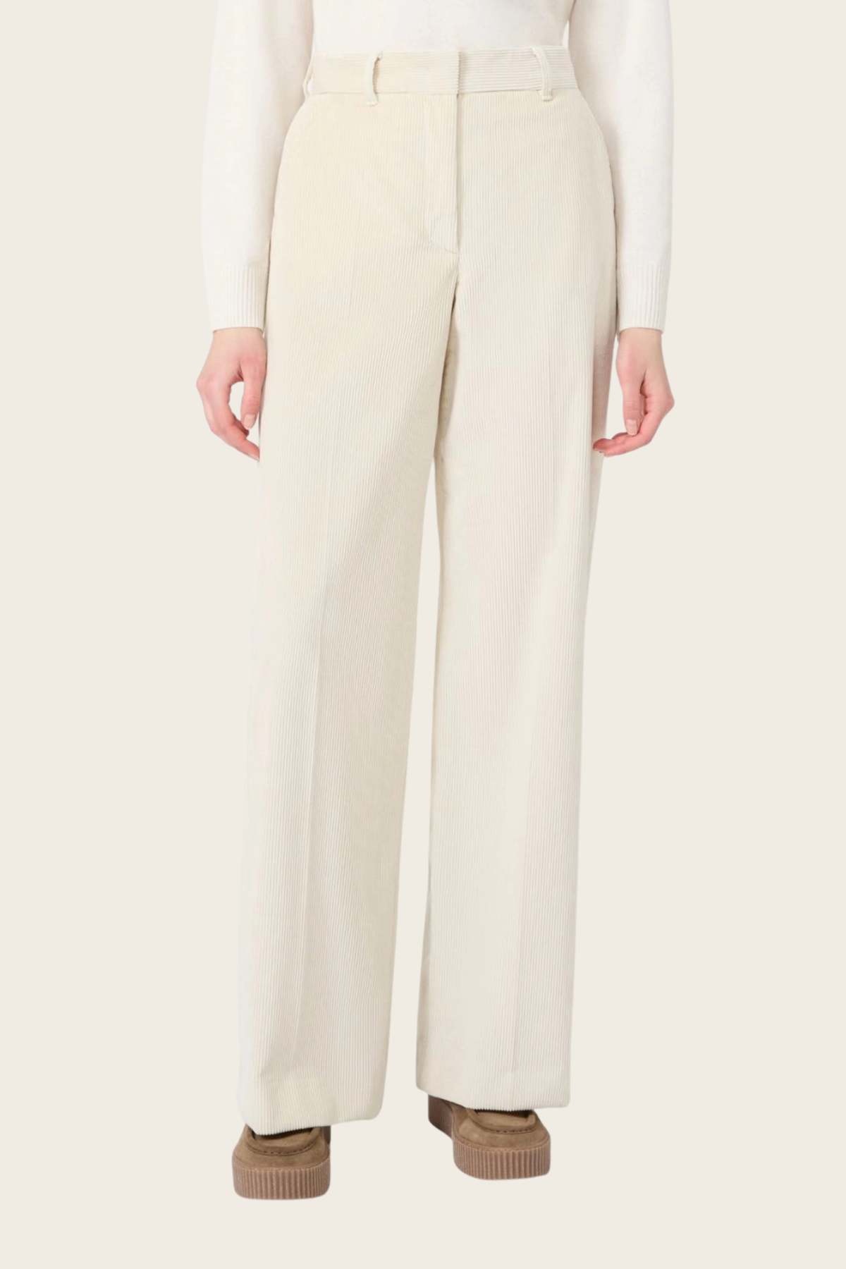 Tania Velvet Trousers - Max Mara