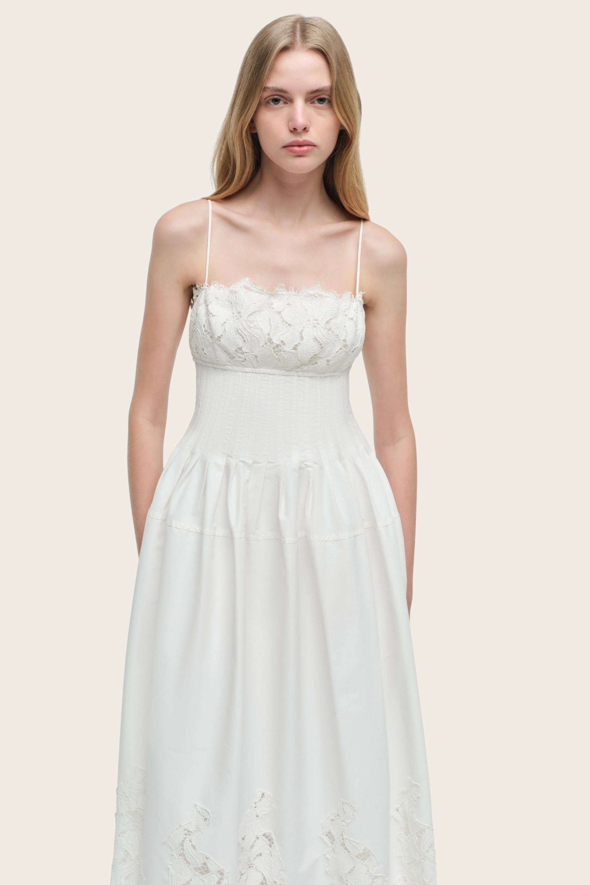 Lilianna Lace Midi Dress - Simkhai