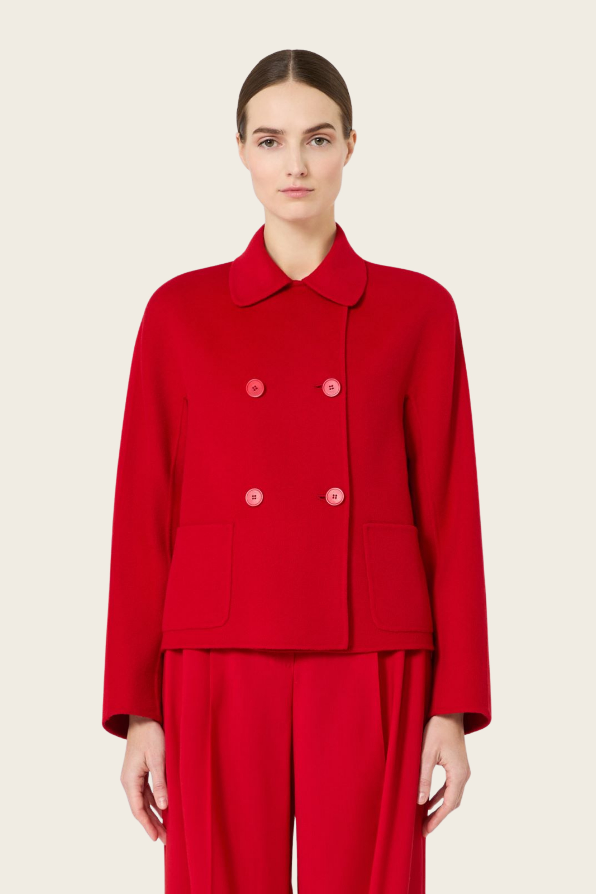 Wool, cashmere and silk boxy jacket - MaxMara