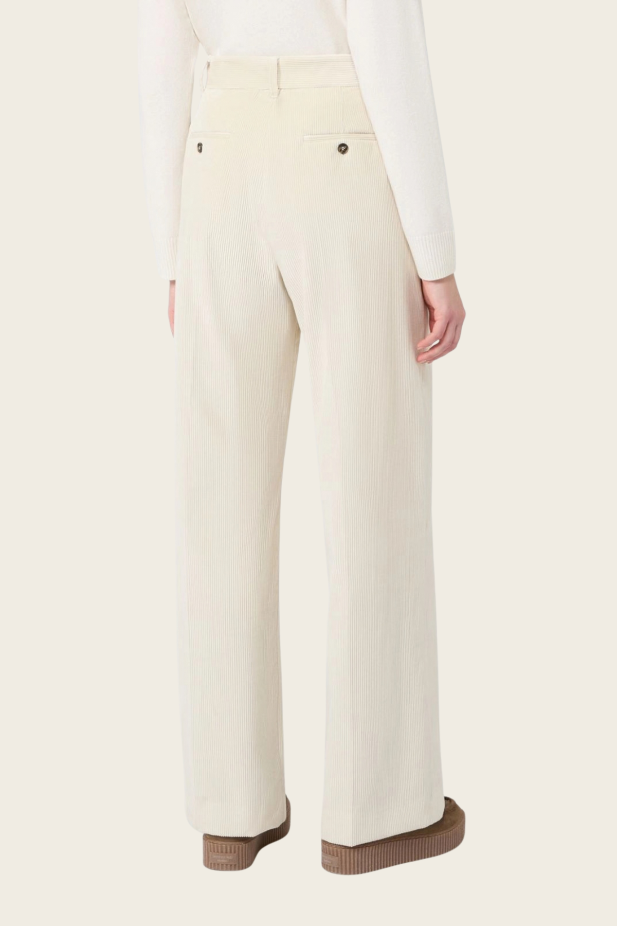 Tania Velvet Trousers - Max Mara