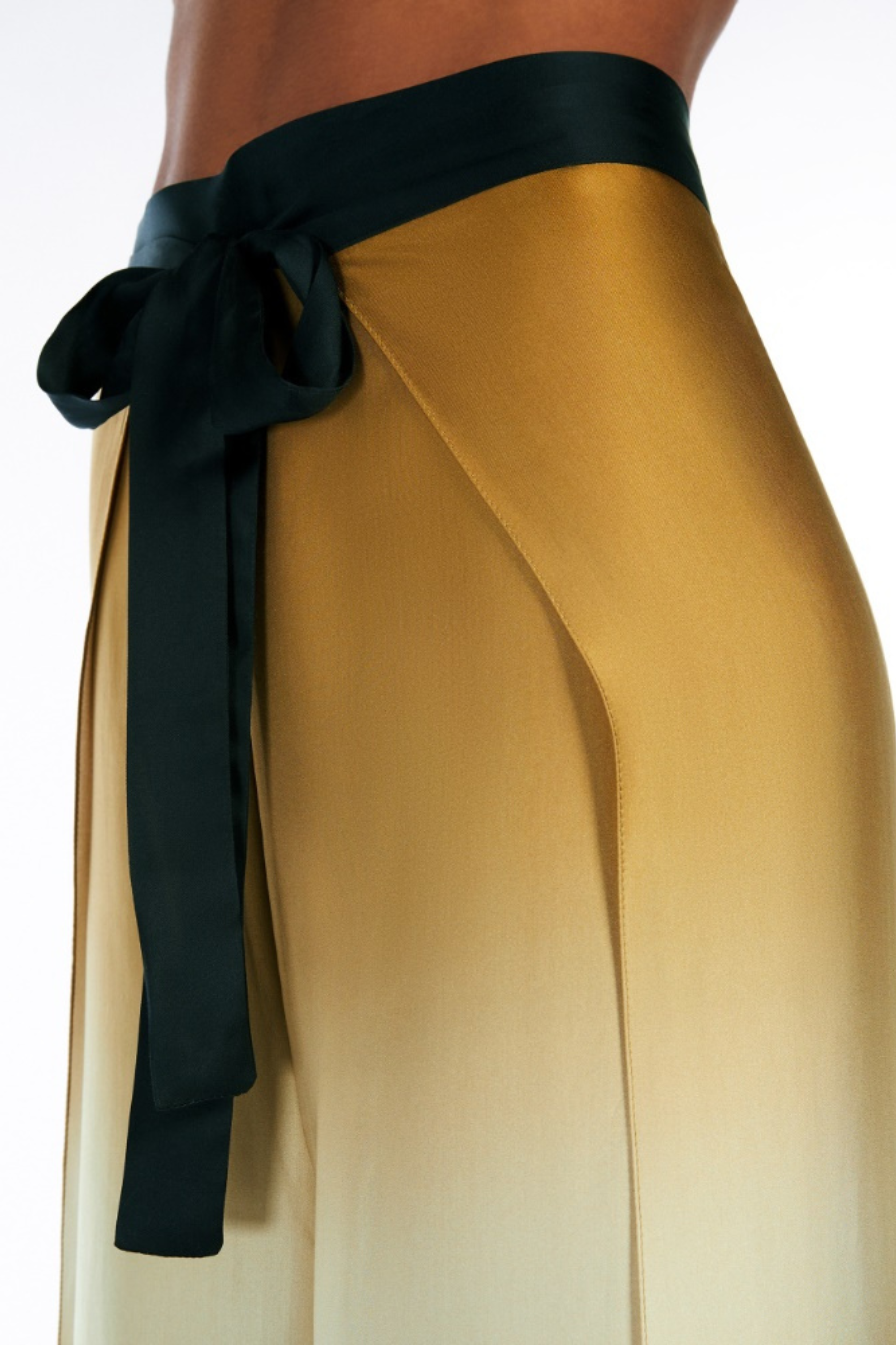 Satin Pareo Trousers - Max Mara