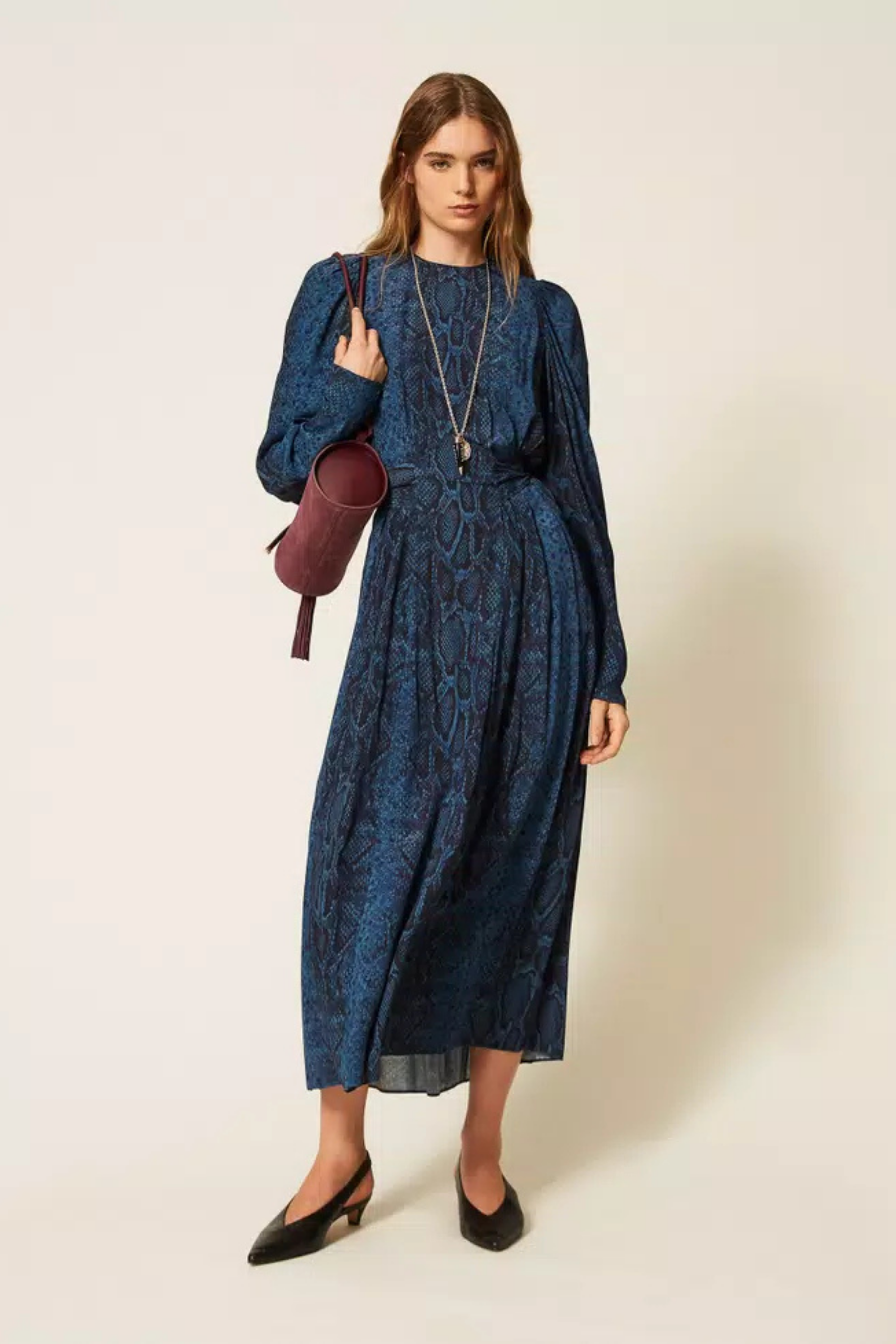 Long Python Dress - Twinset