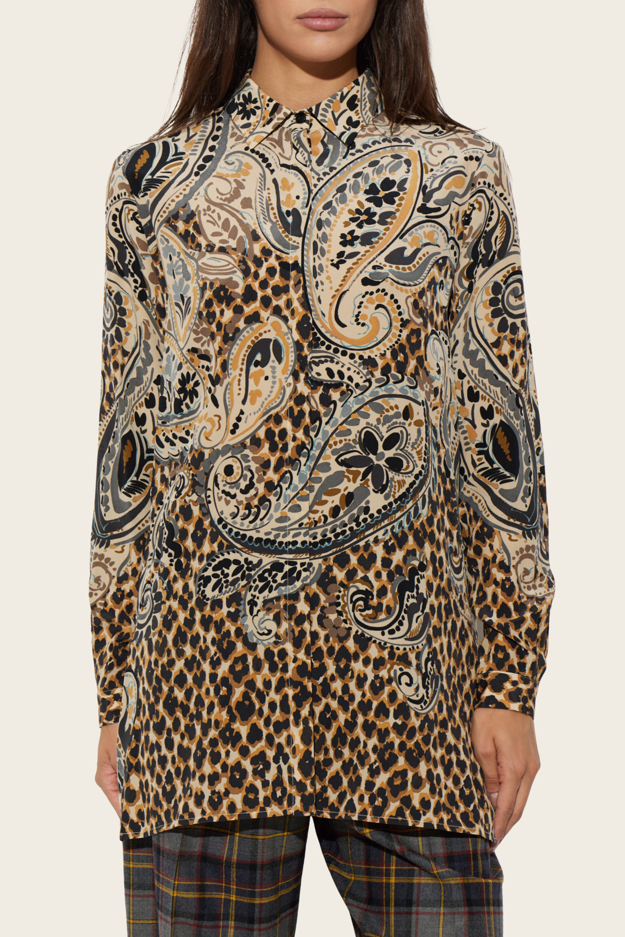 Shirt with Print - Etro