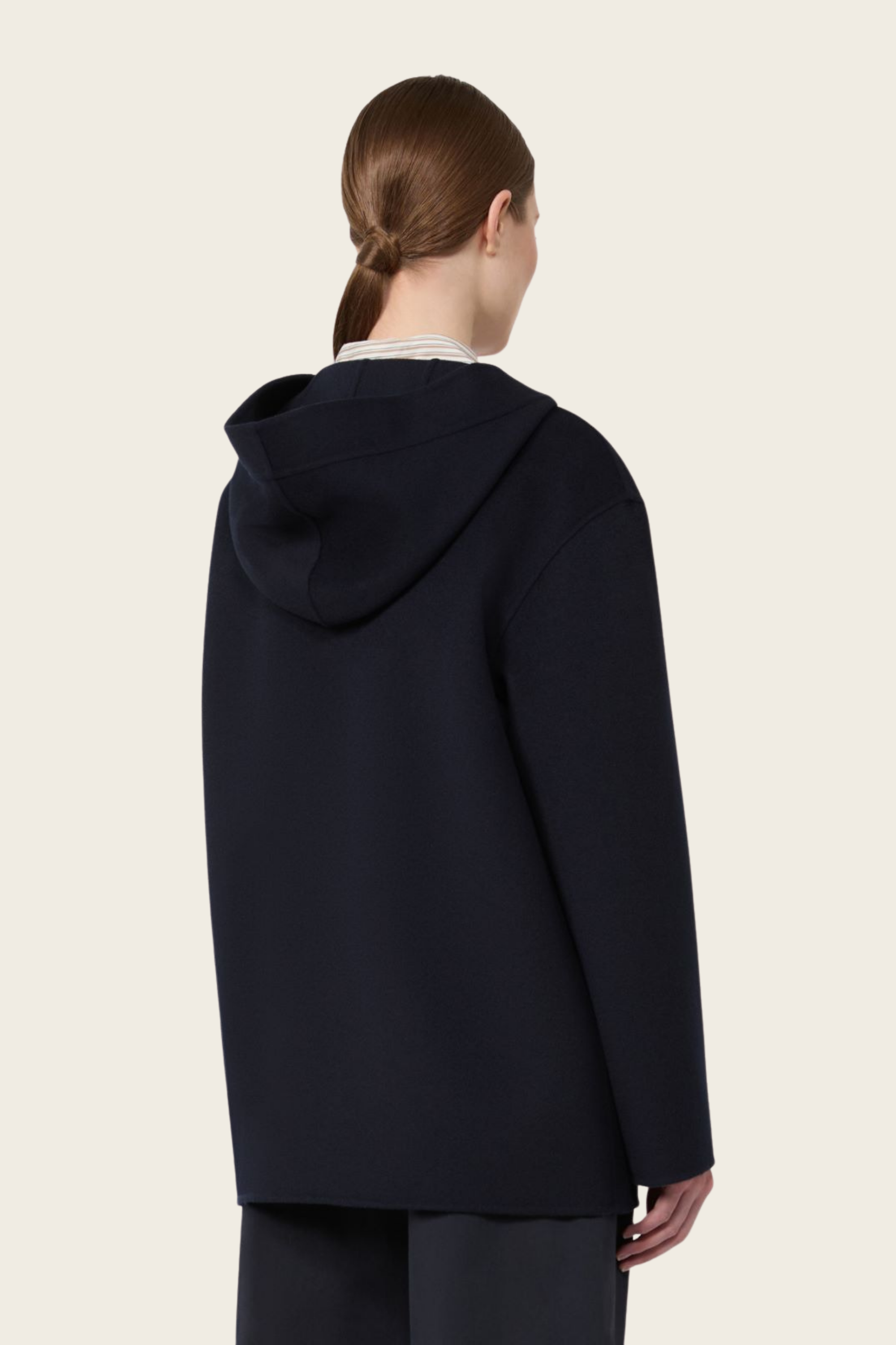 Cashmere, wool and silk hooded coat - MaxMara