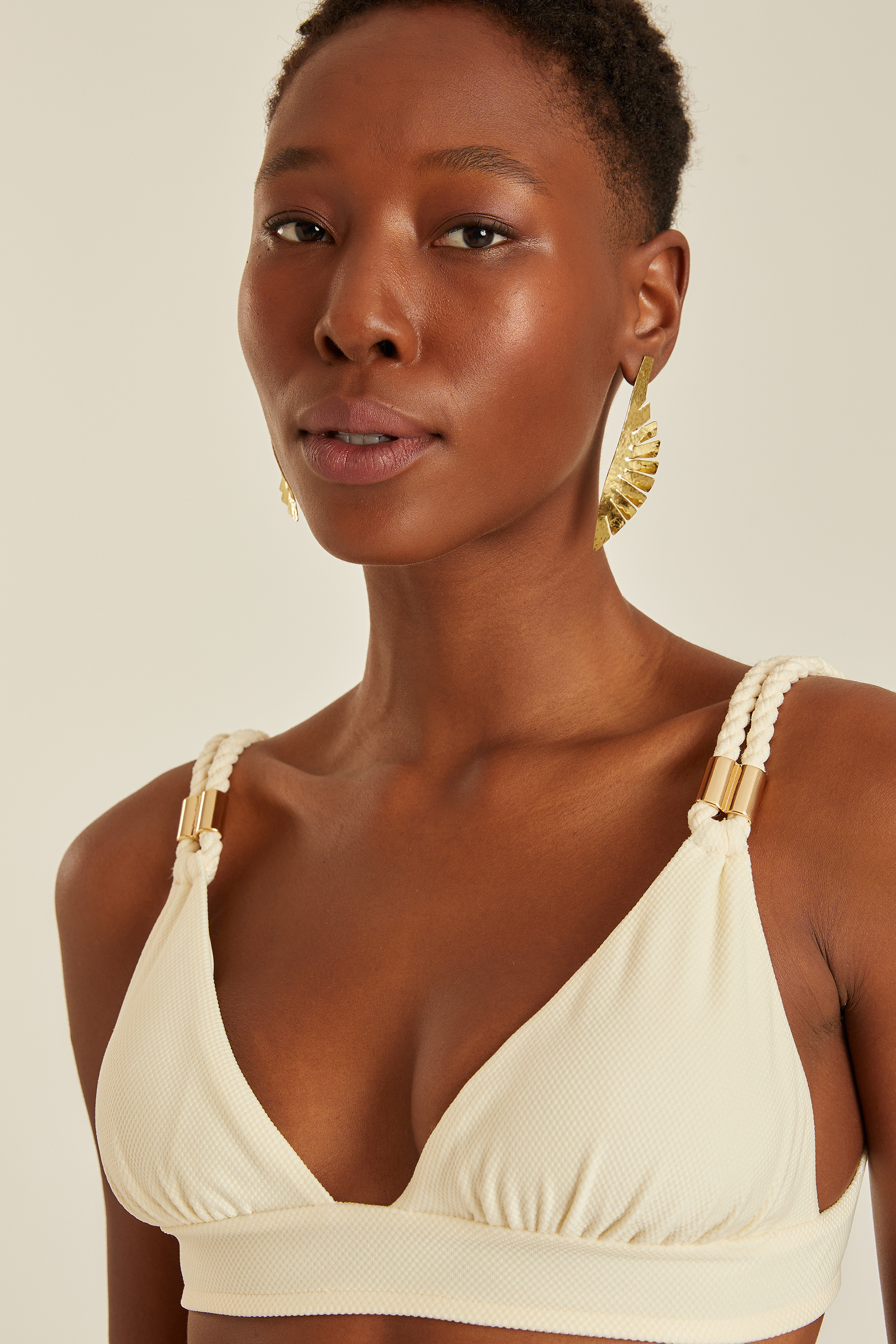 Embedded Triangle rope Top & LC Ripe Bottom Bikini - Lenny Niemeyer