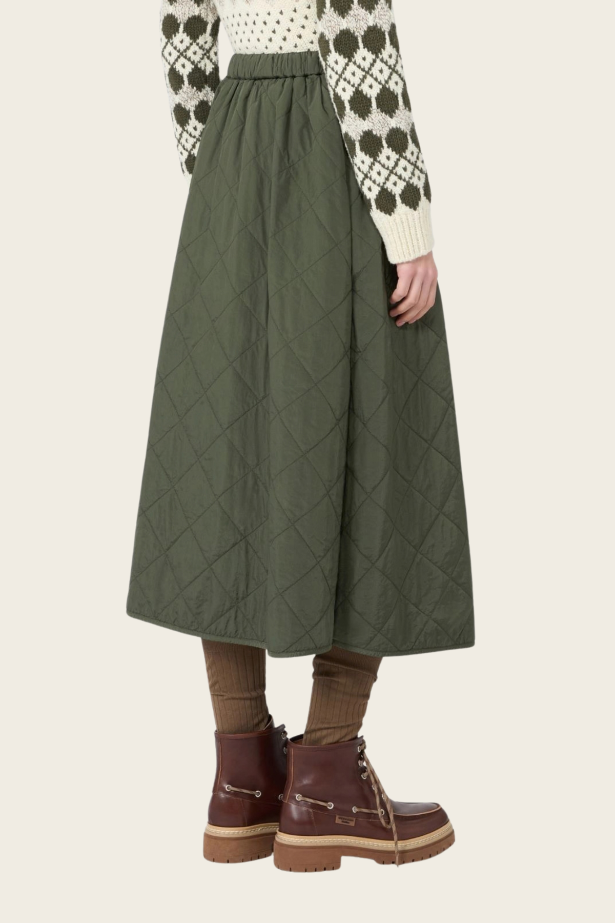 Briose Quilted Skirt - Max Mara