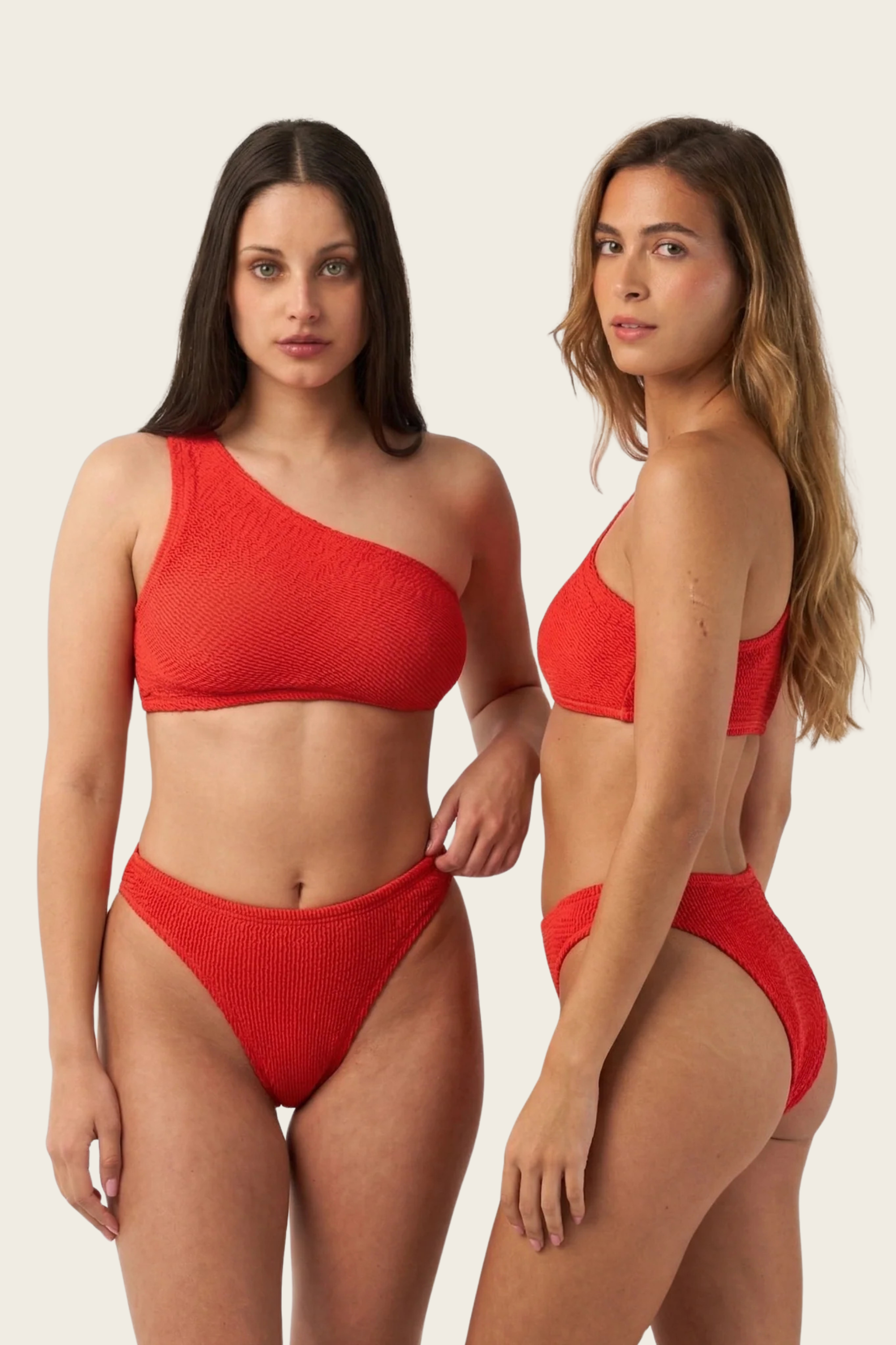 Red Plena Bikini Top - SALIS - ESPACE CANNELLE - New Arrivals - SS26
