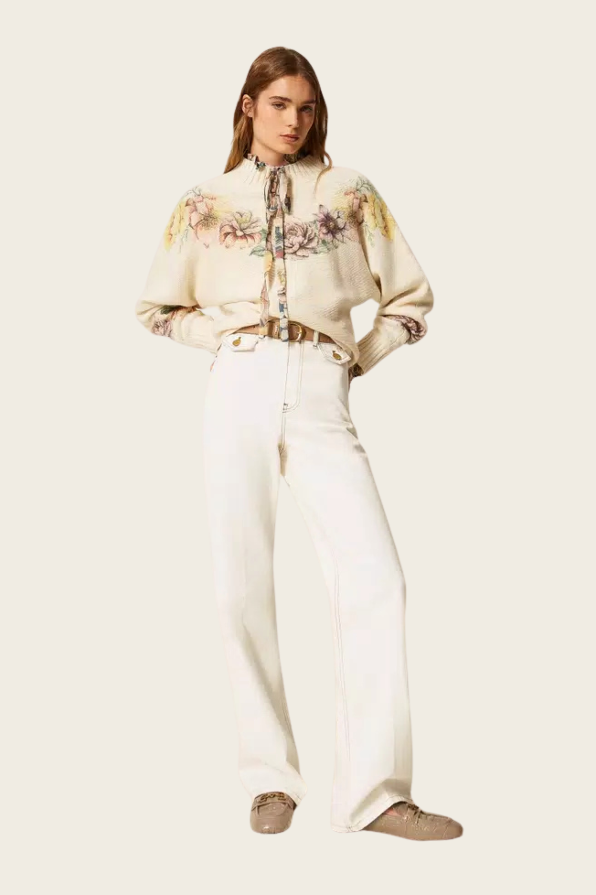 Bull Denim Trousers - Twinset