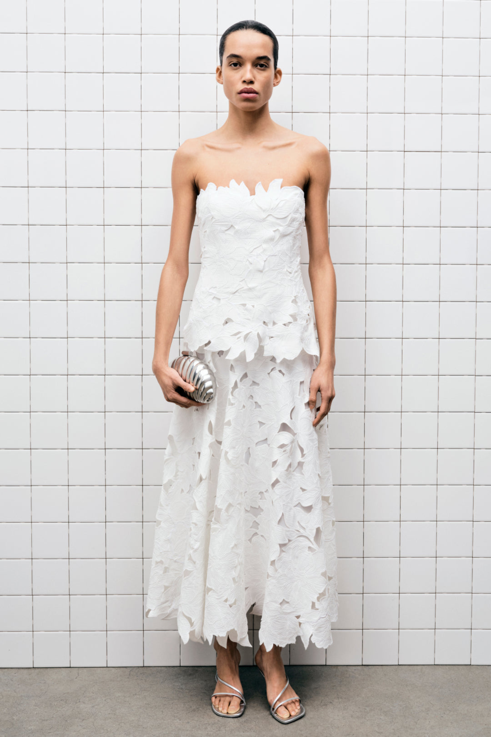 Audrey Embroidered Midi Dress - Simkhai