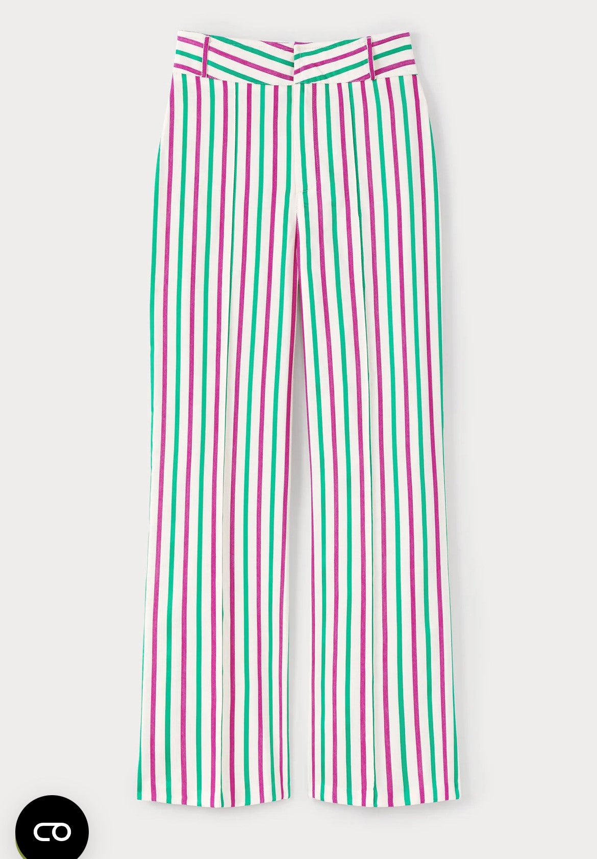 Yoshi ottoman stripes trousers - Destree