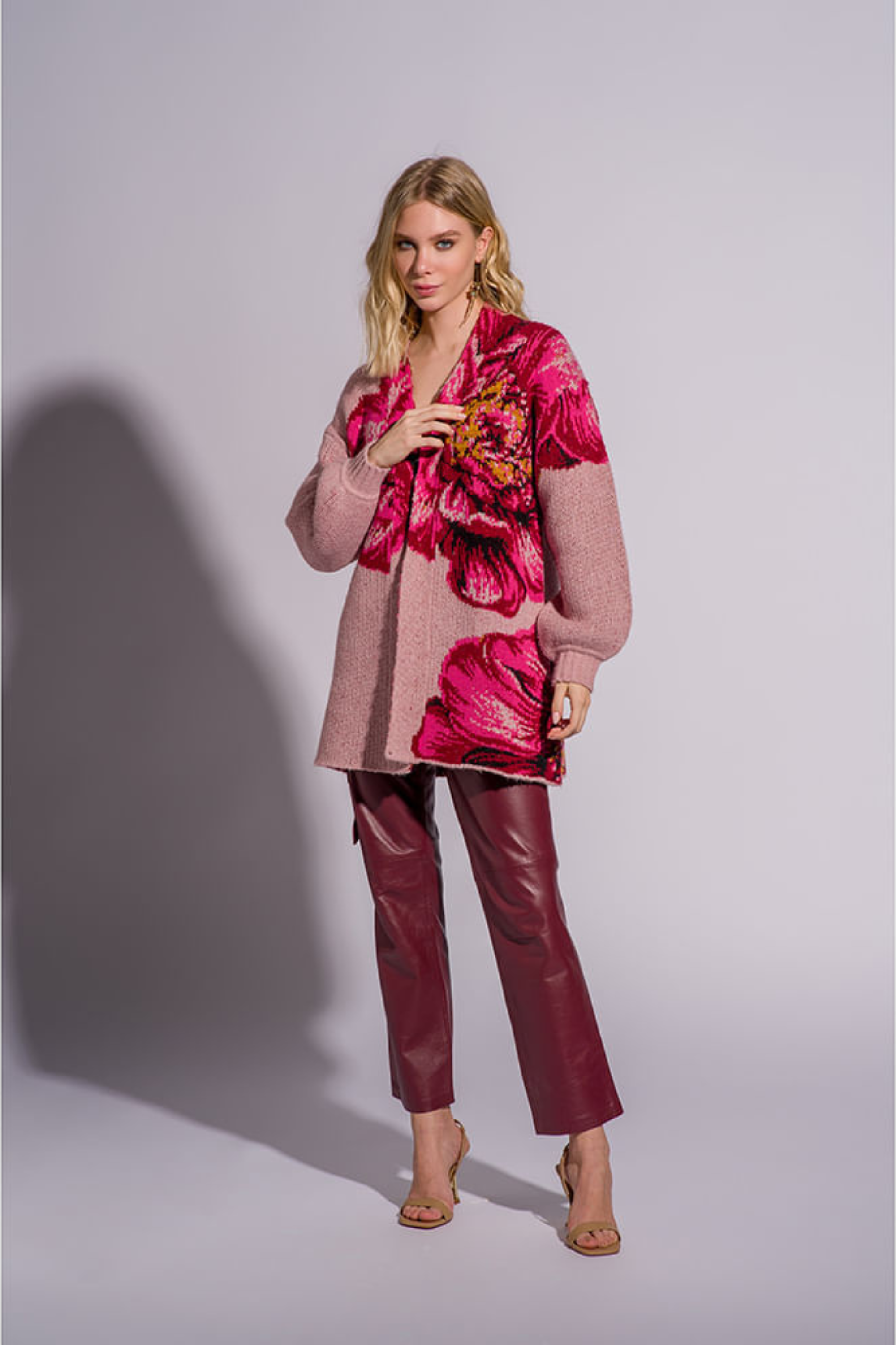 Clóe Knit Jacquard Cover Up - Cecilia Prado