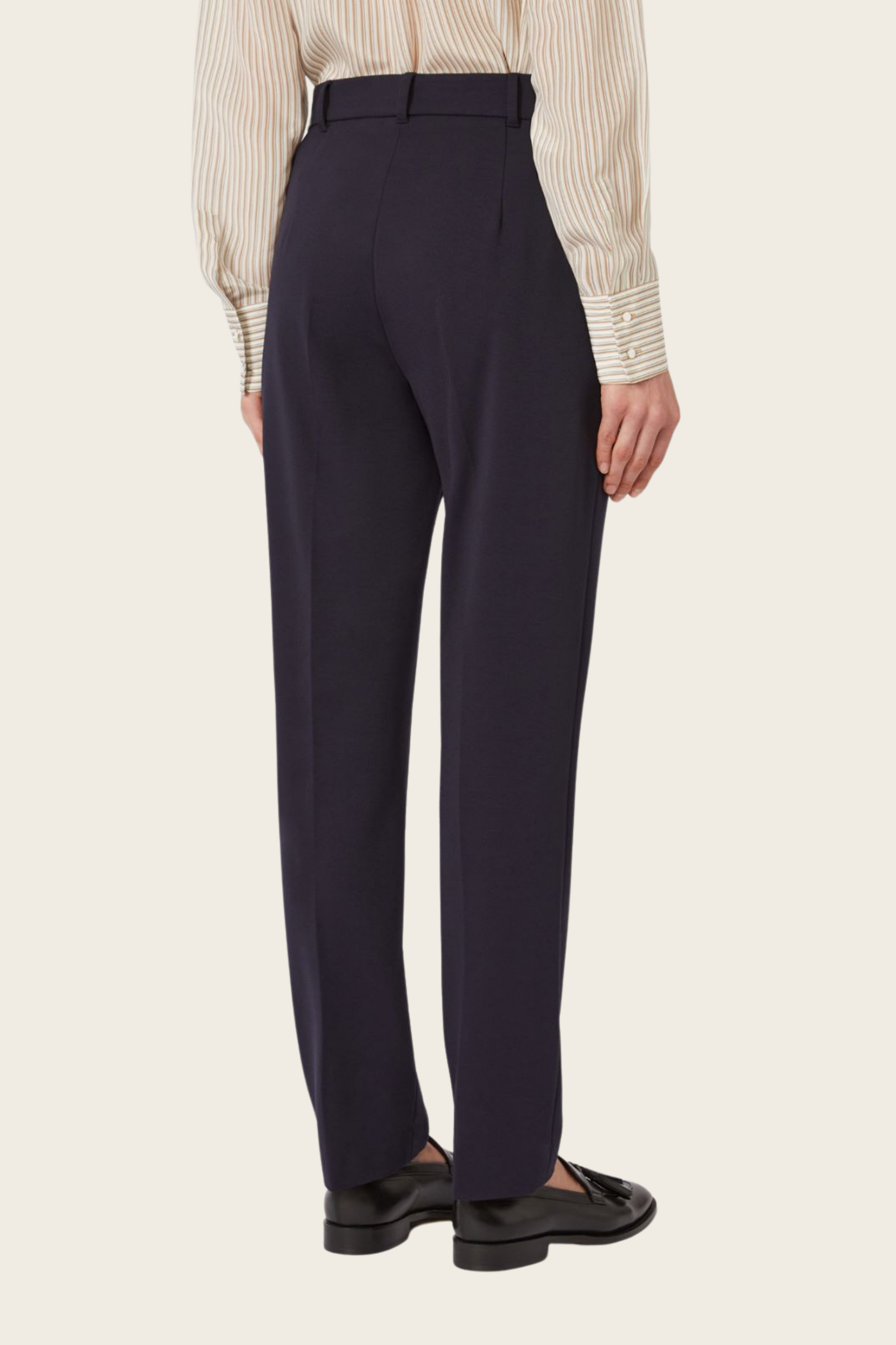 Navy Jersey trousers - MaxMara