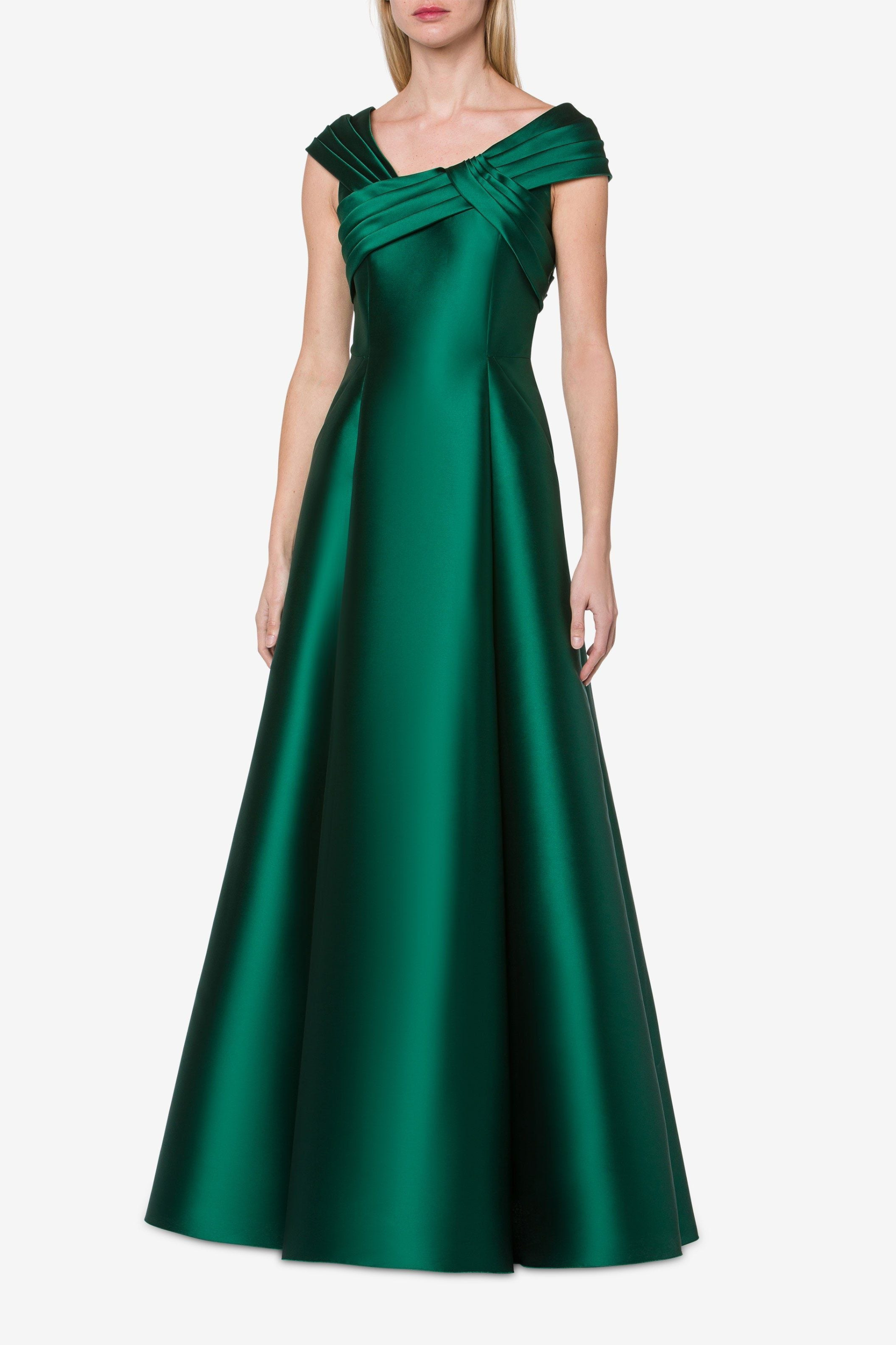 Long Mikado Dress - Alberta Ferretti