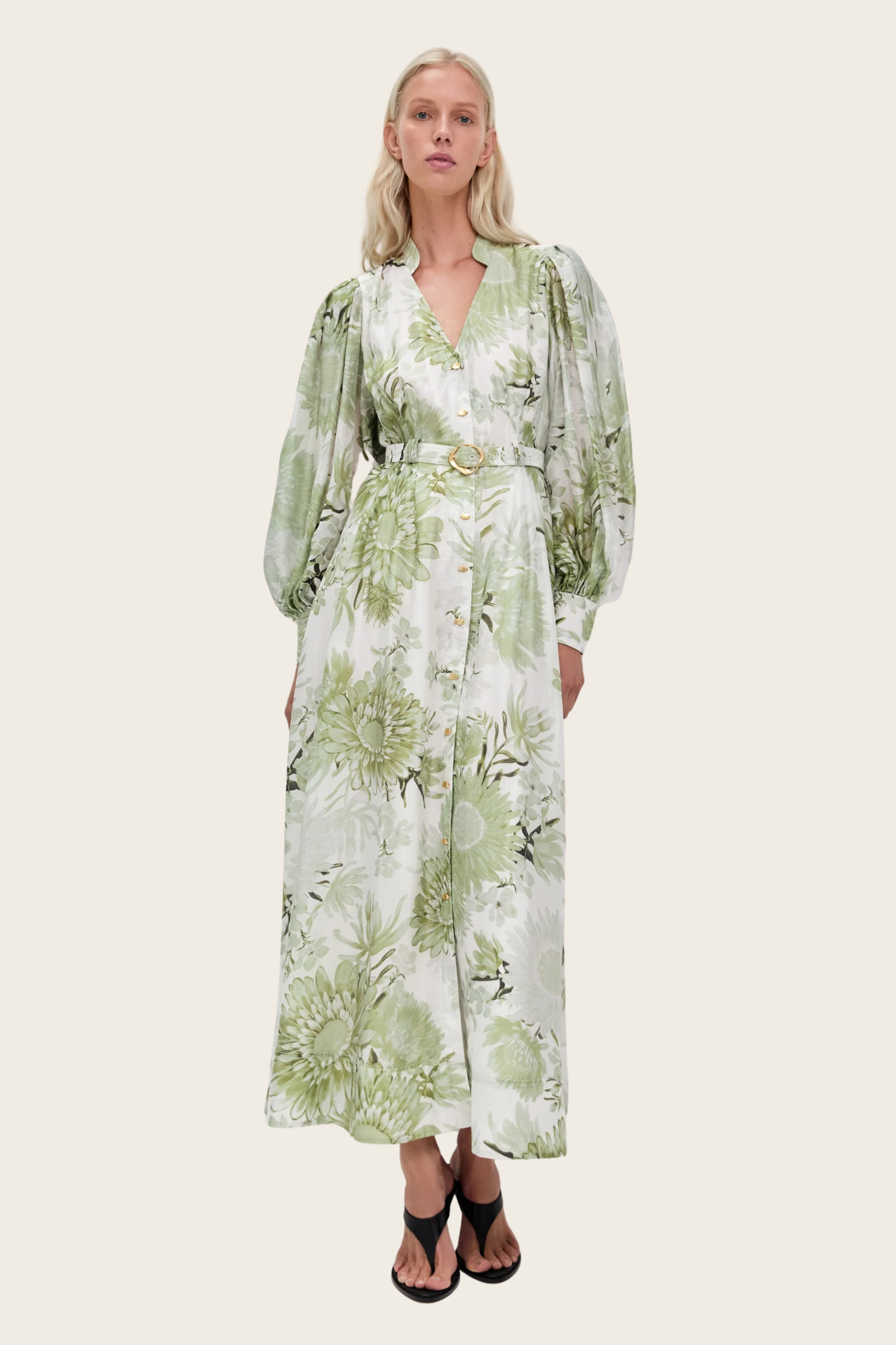 Reflector Shirt Dress - Aje