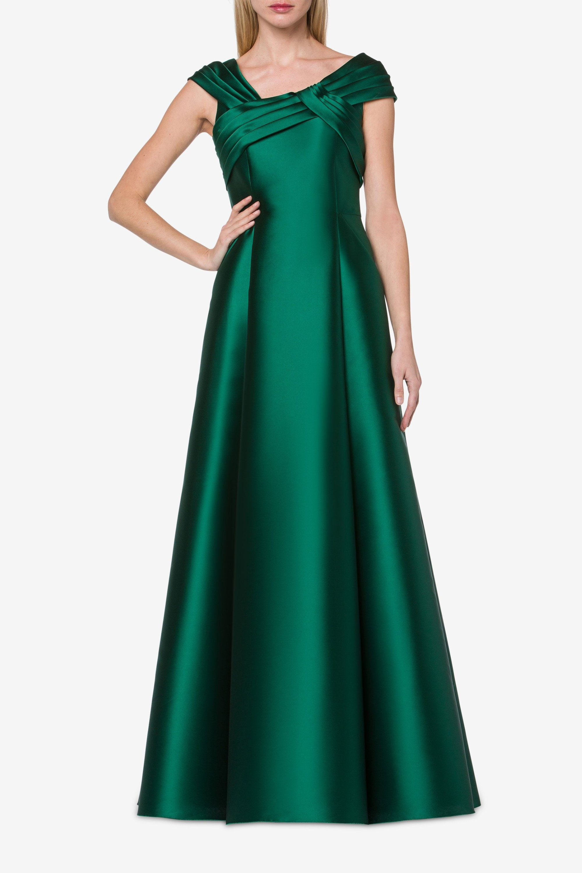 Long Mikado Dress - Alberta Ferretti