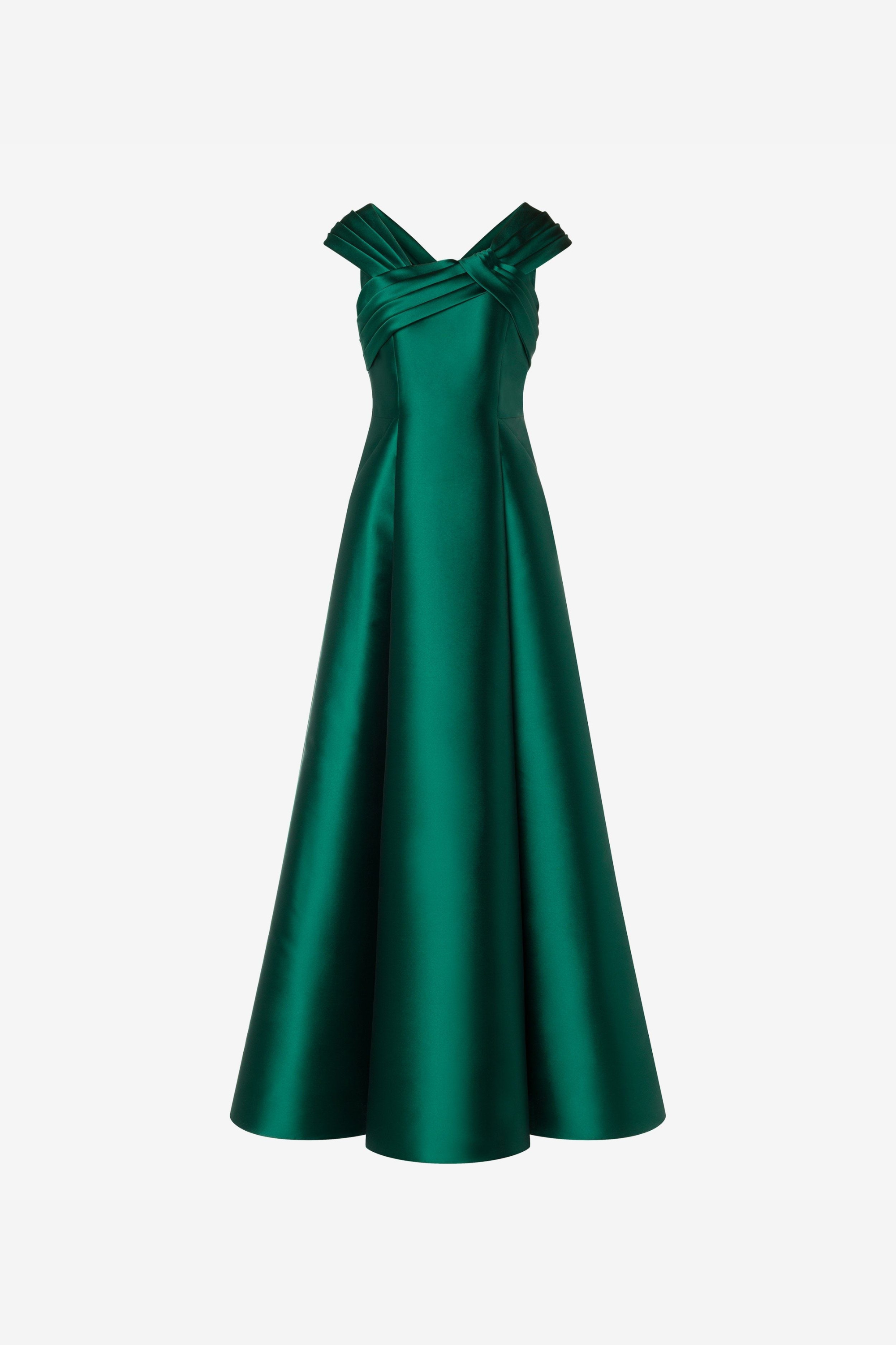 Long Mikado Dress - Alberta Ferretti