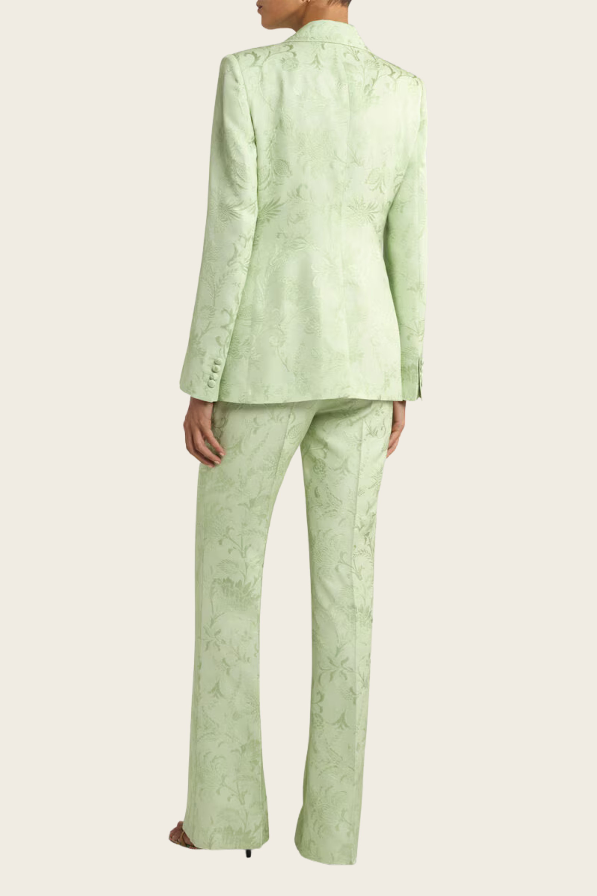 Casaco Jacquard com Motivo Floral e Fecho Simples - Etro