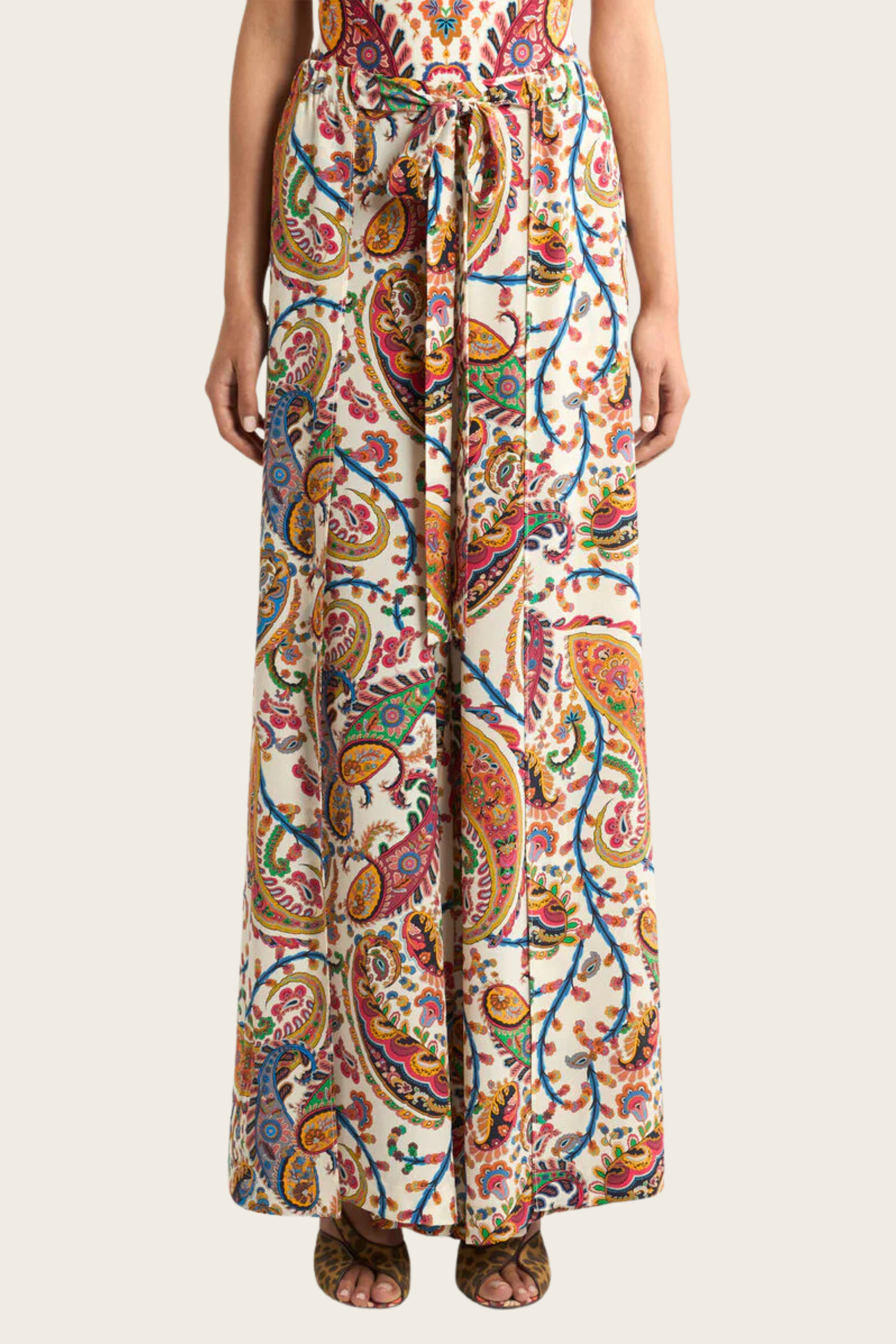 Floral Paisley Palazzo Trousers - Etro (desc feita) - ESPACE CANNELLE - New Arrivals - SS26