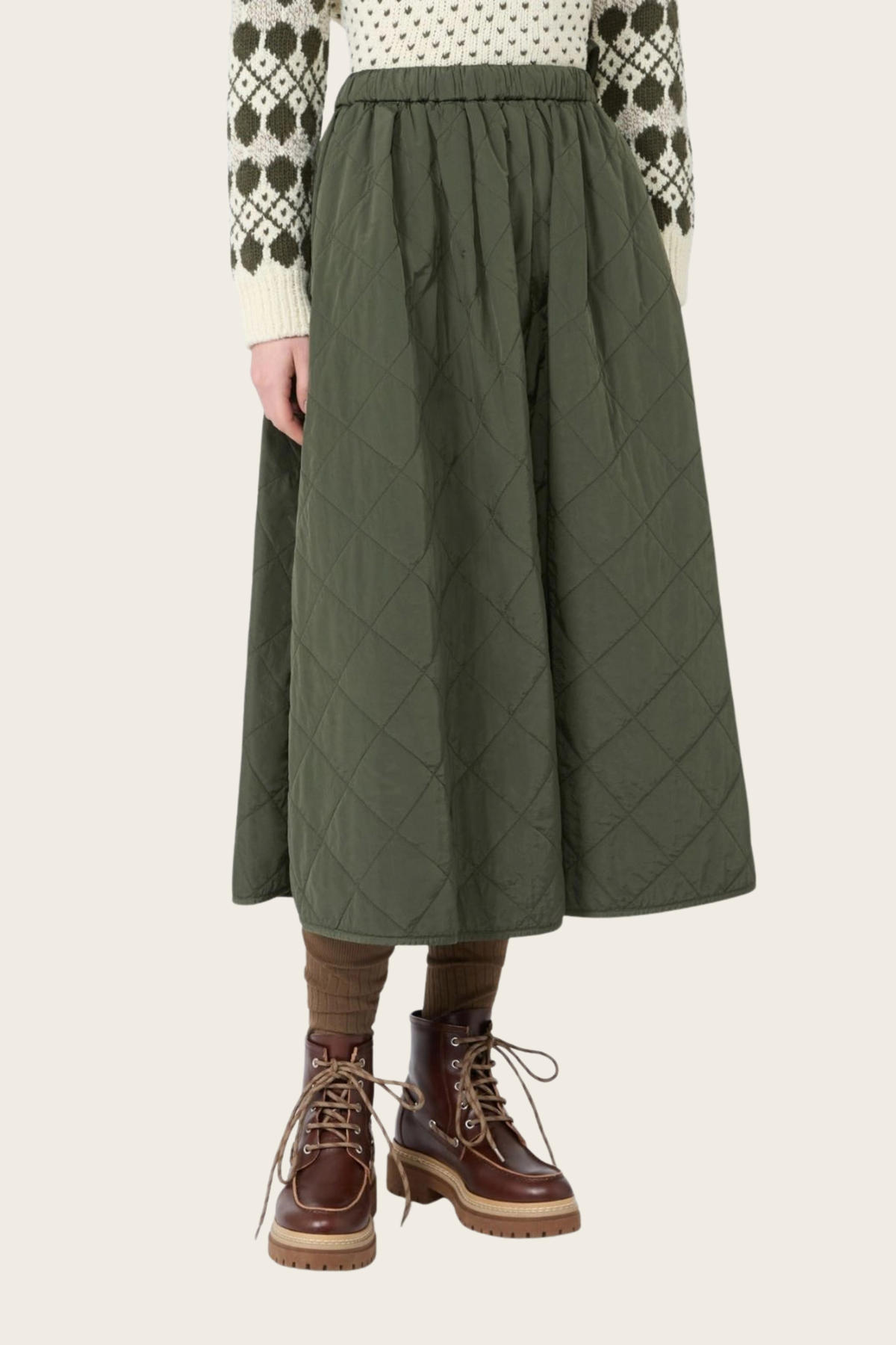 Briose Quilted Skirt - Max Mara