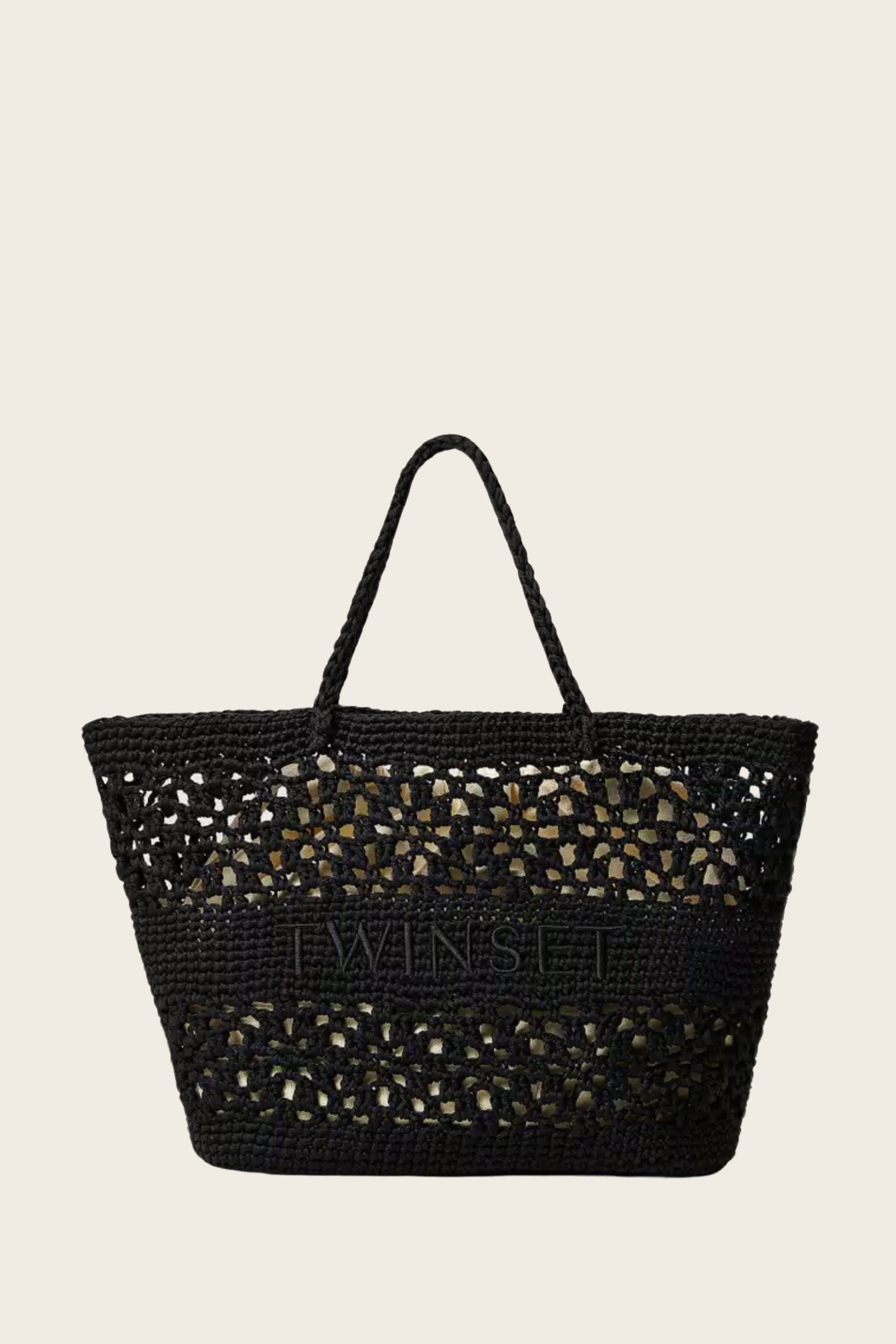Bohemienne shopper in crochet - Twinset