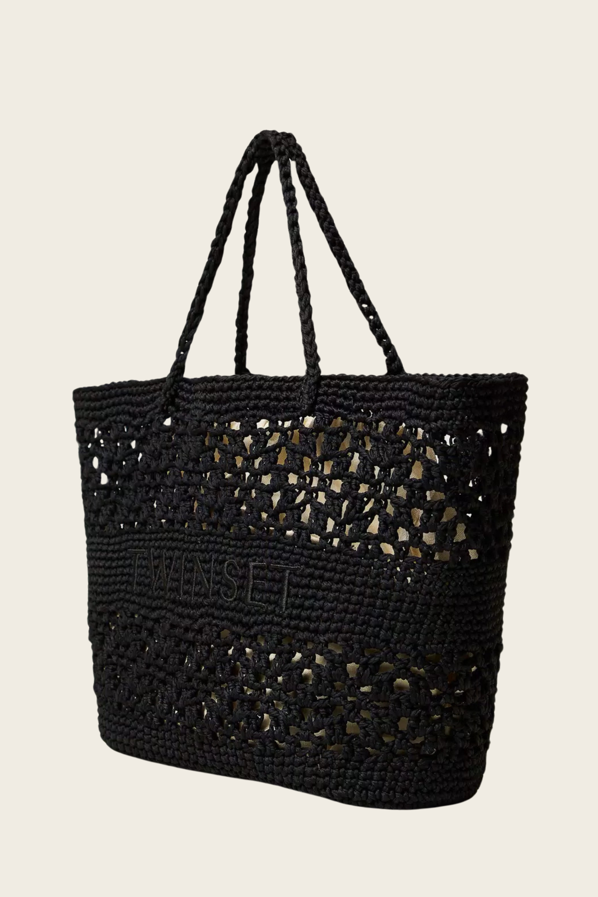 Bohemienne shopper in crochet - Twinset