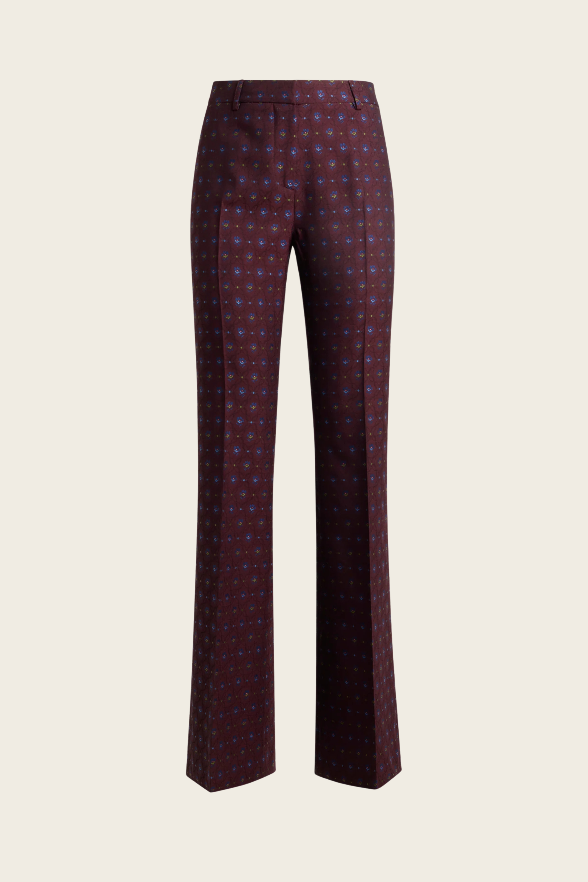 Floral Print Trousers - Etro