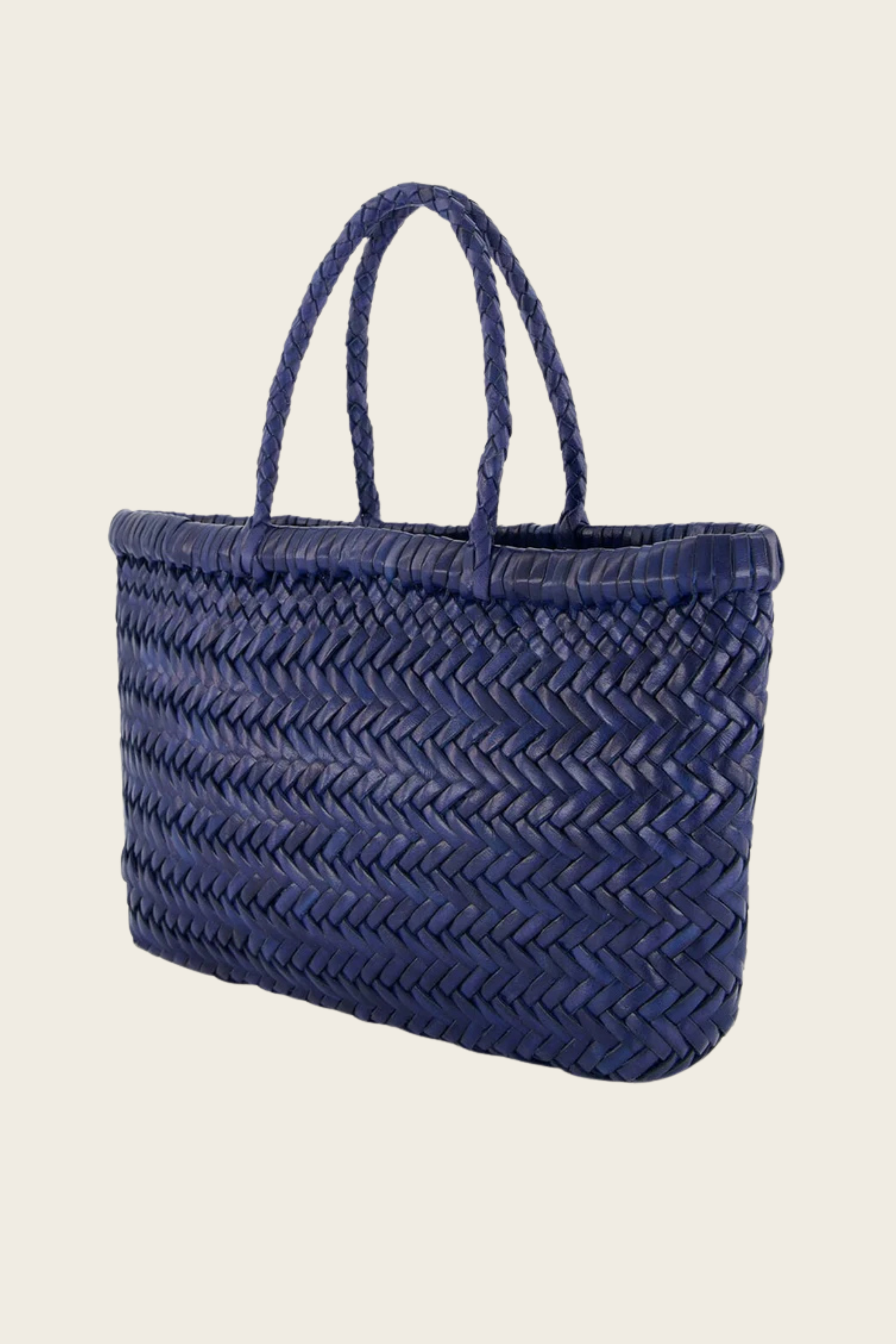 Navy Bamboo Triple Jump Small bag - Dragon Diffusion - ESPACE CANNELLE - New Arrivals - SS26