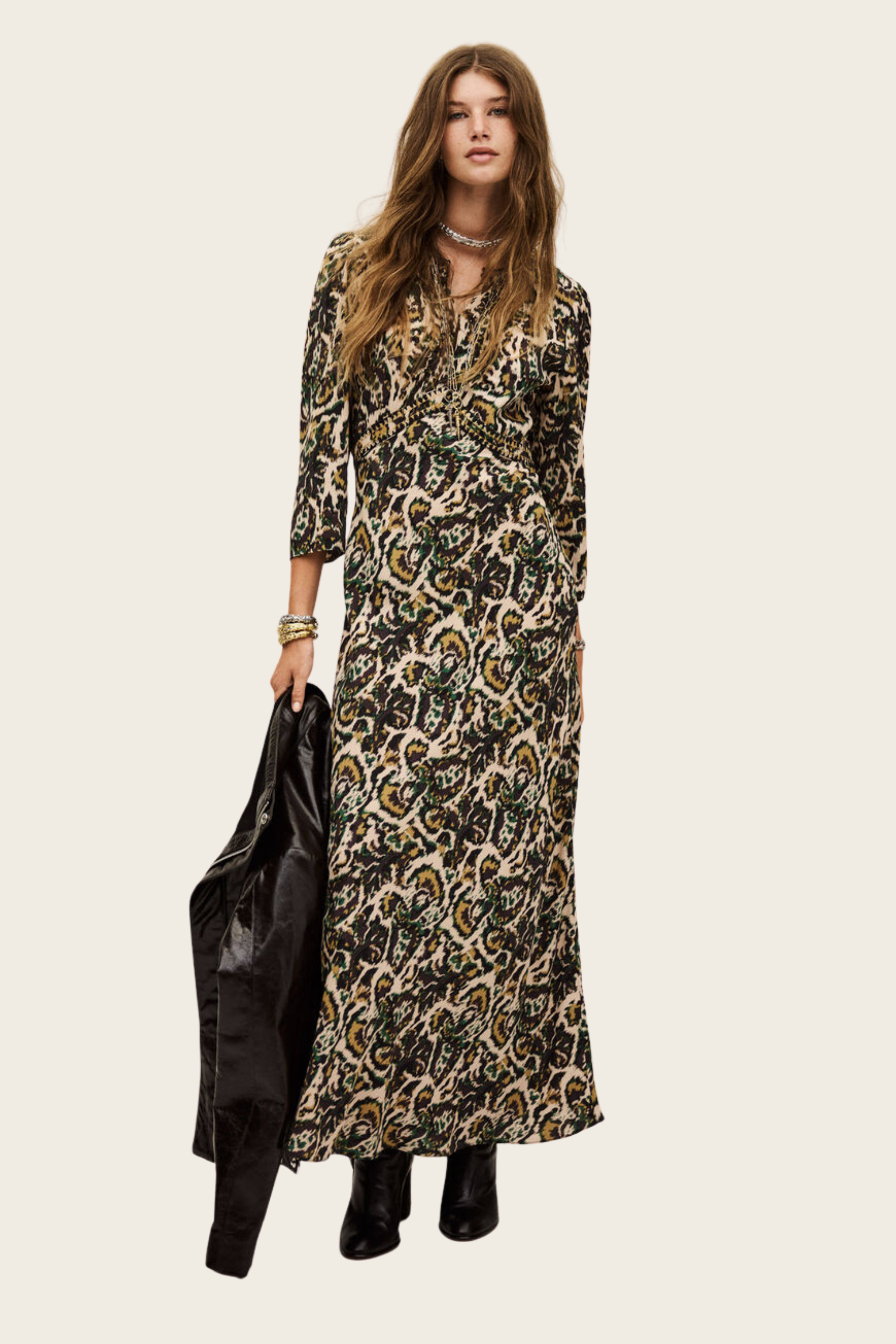 Onoa Vestido Comprimento Midaxi - Ba&Sh