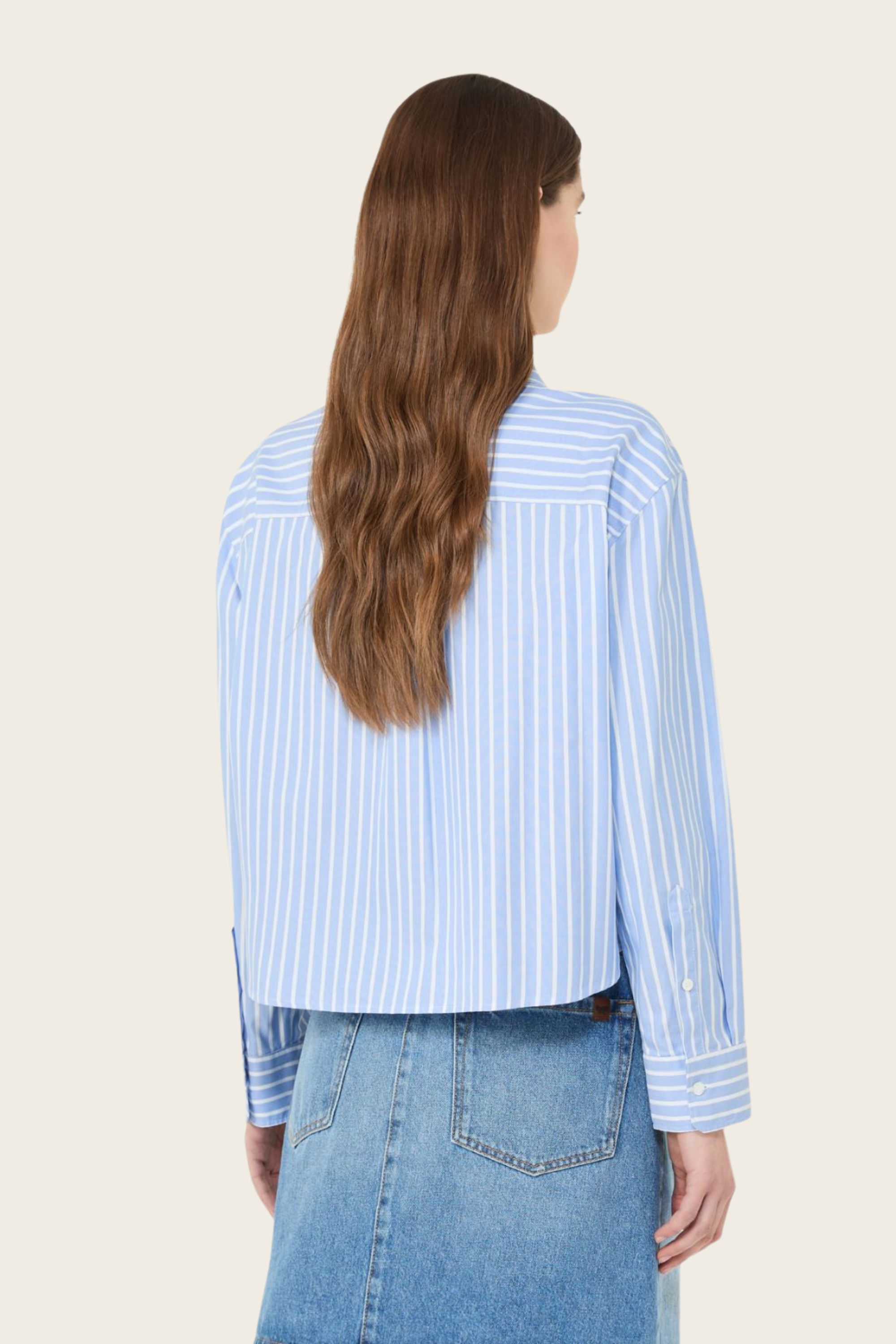 Striped cotton Oxford shirt - MaxMara