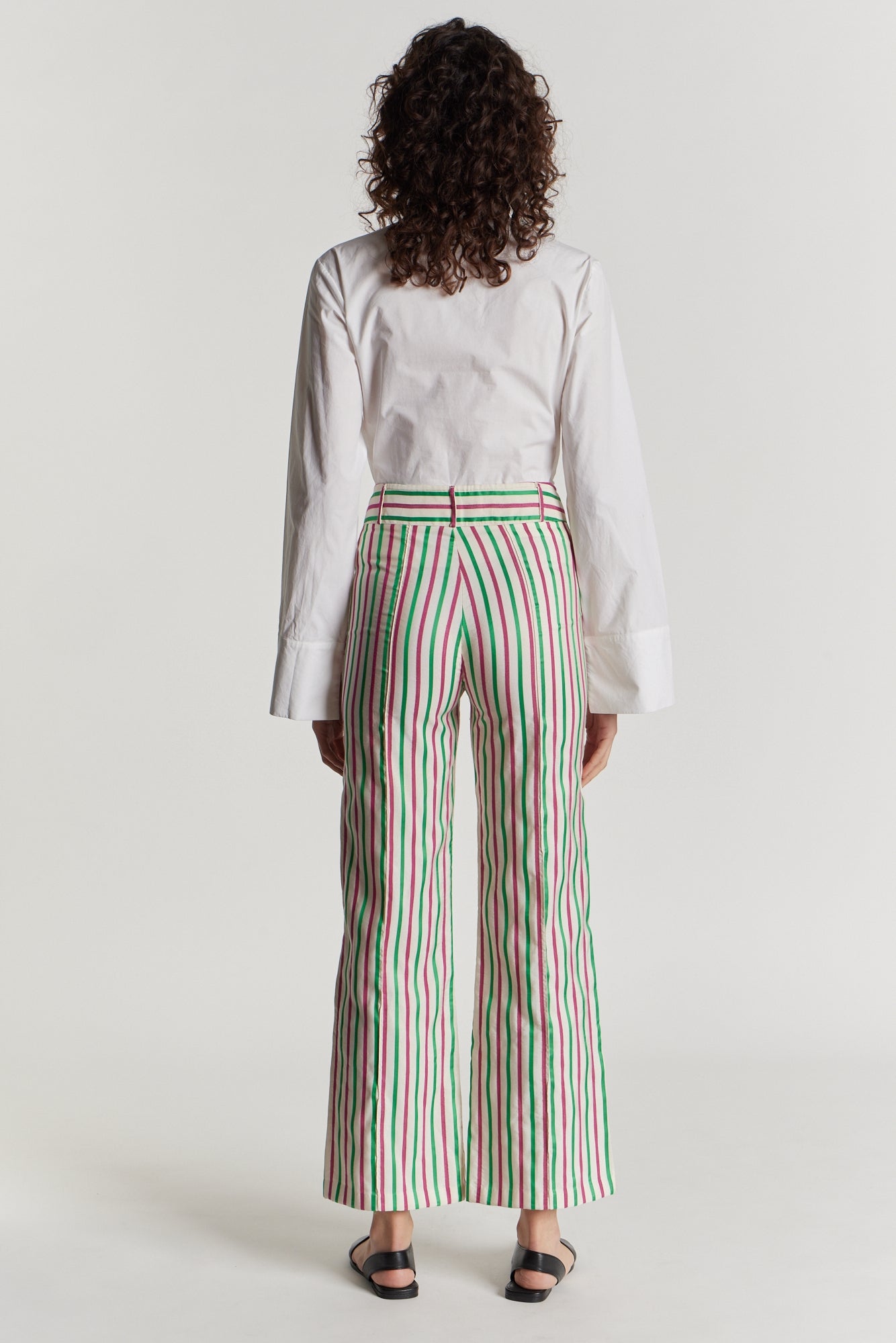 Yoshi ottoman stripes trousers - Destree