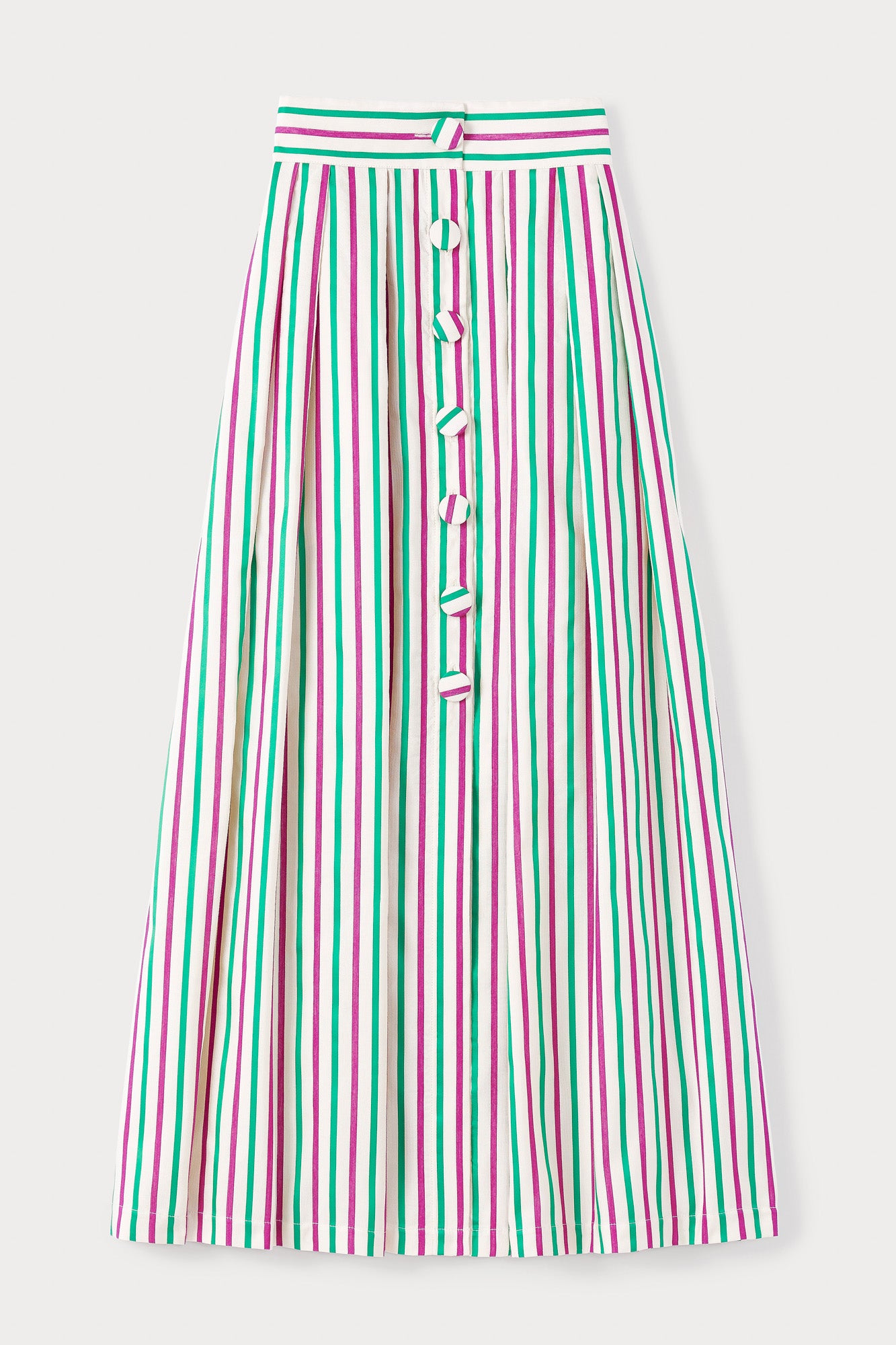 Irving ottoman stripe skirt - Destree