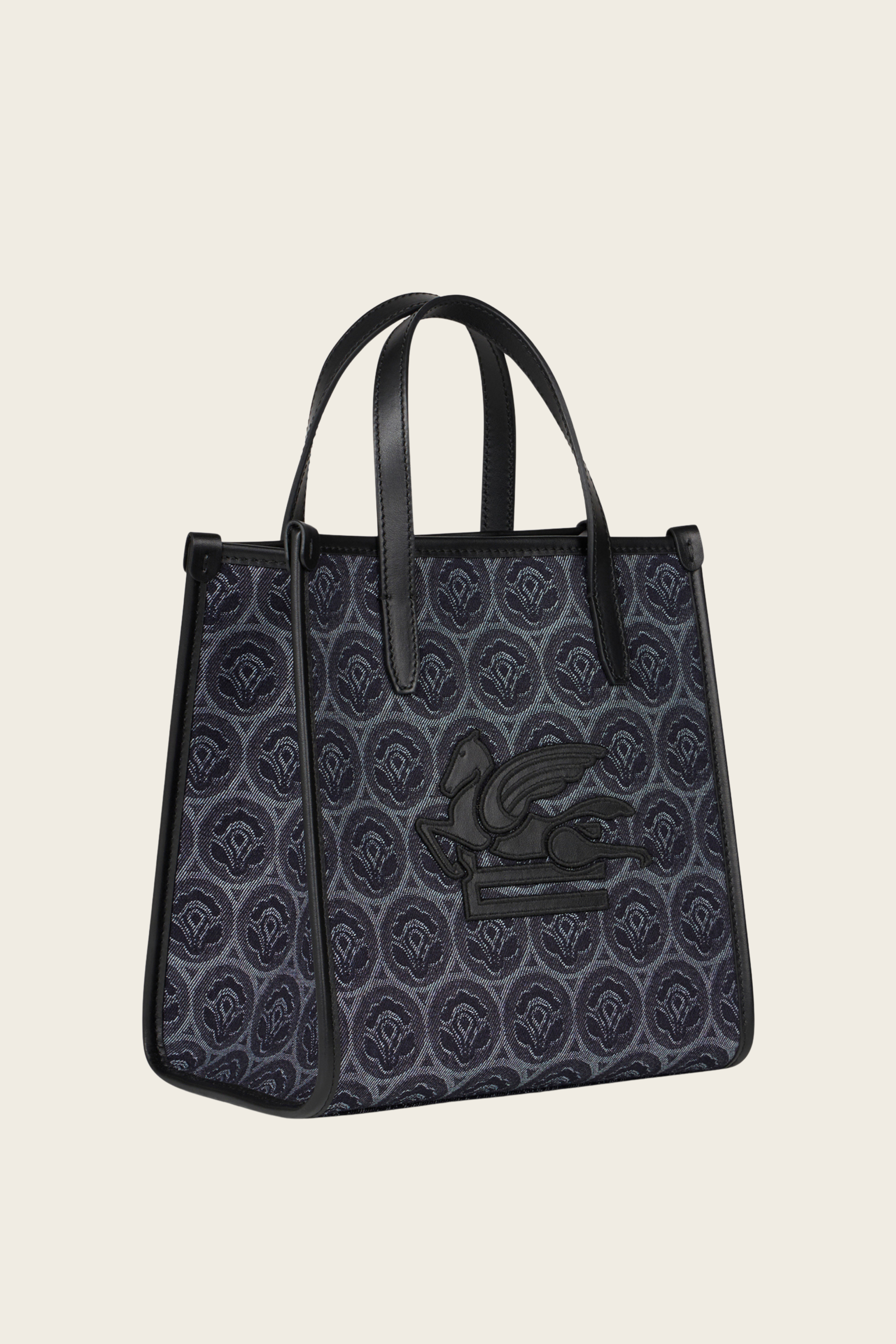 Mala Love Trotter em jacquard de ganga - Etro