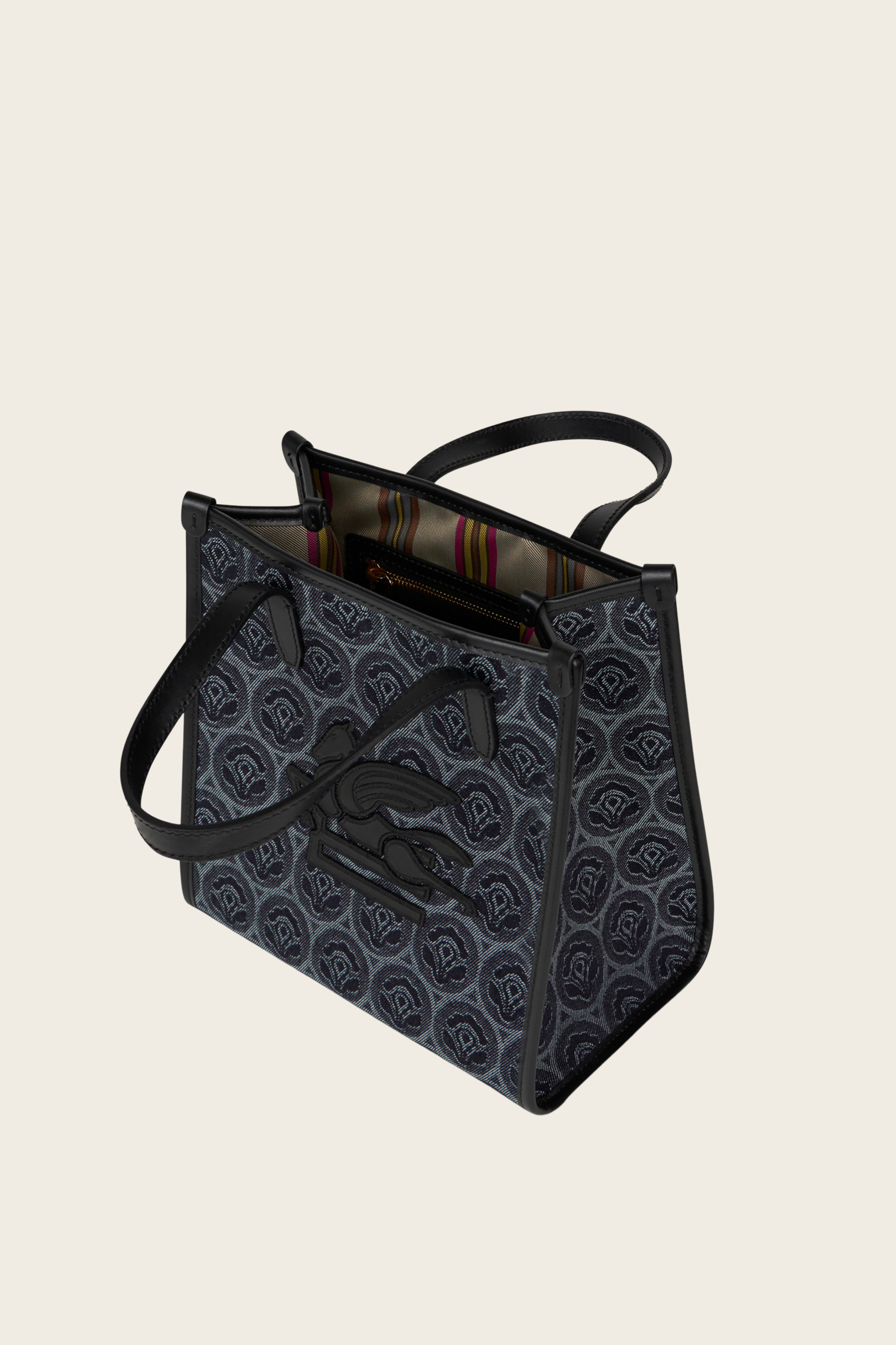 Mala Love Trotter em jacquard de ganga - Etro