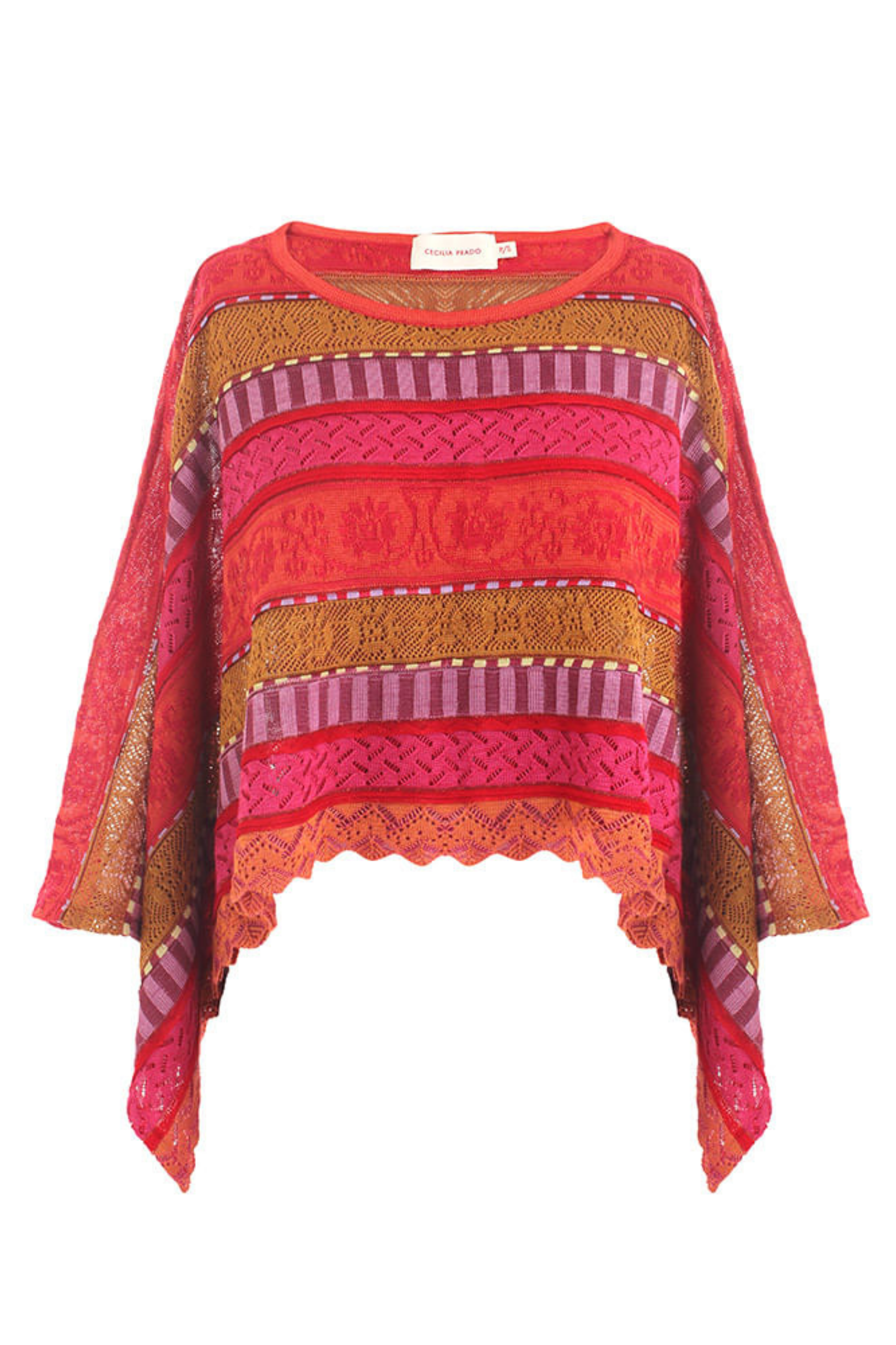 Evelyn knitted jacquard sweater - Cecilia Prado