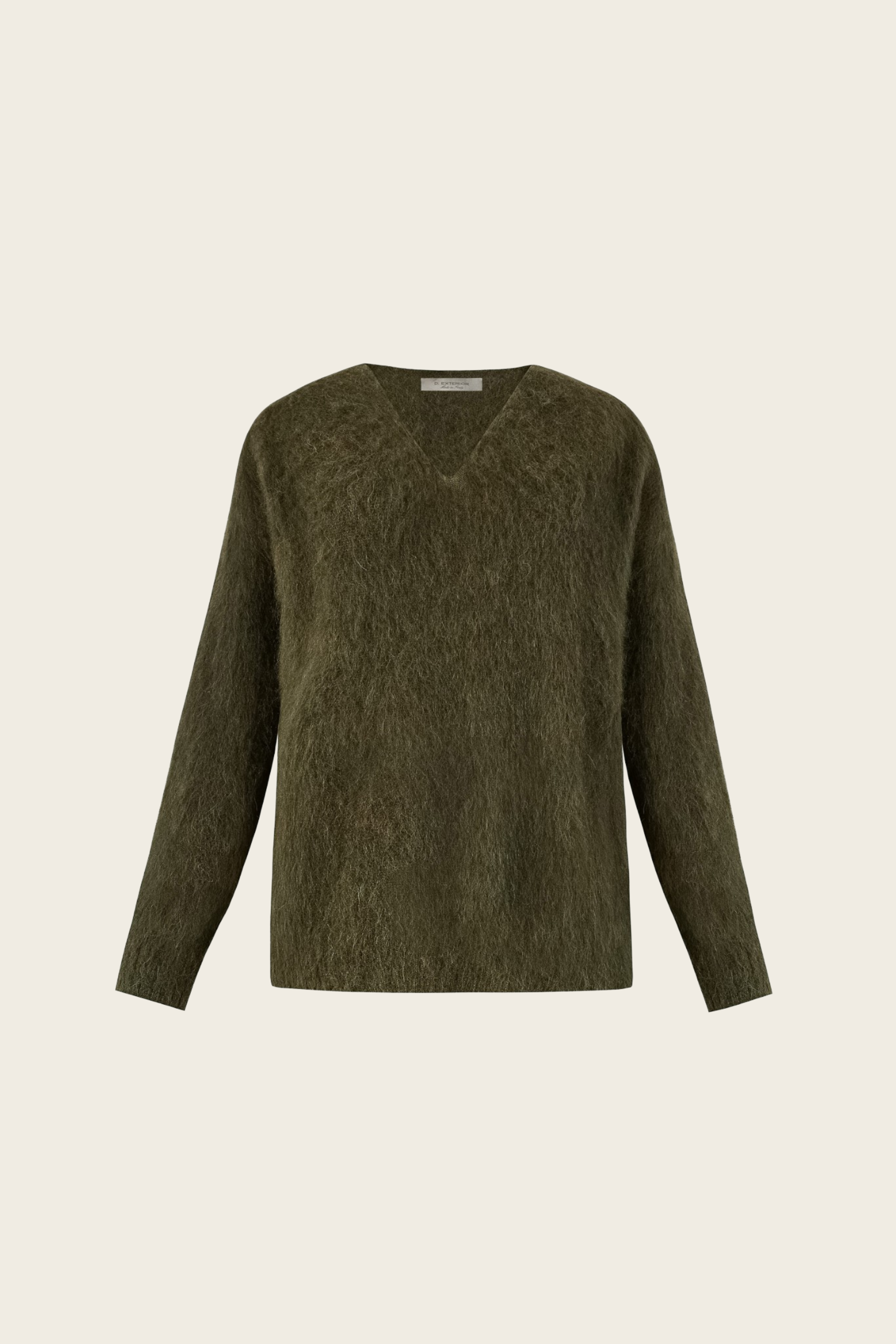 V-Neck Alpaca Sweater - D.Exterior