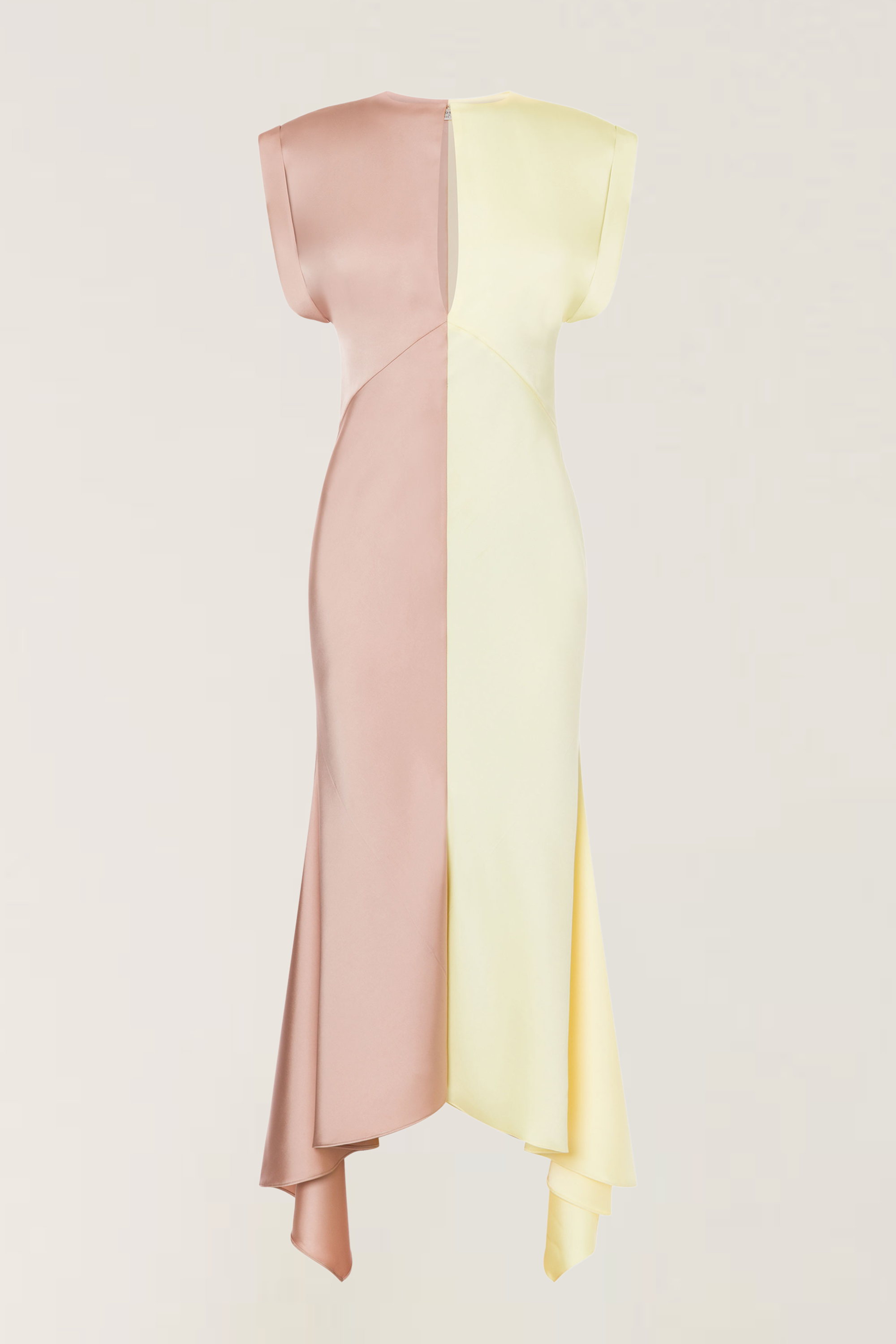 Bicolour satin dress - Philosophy
