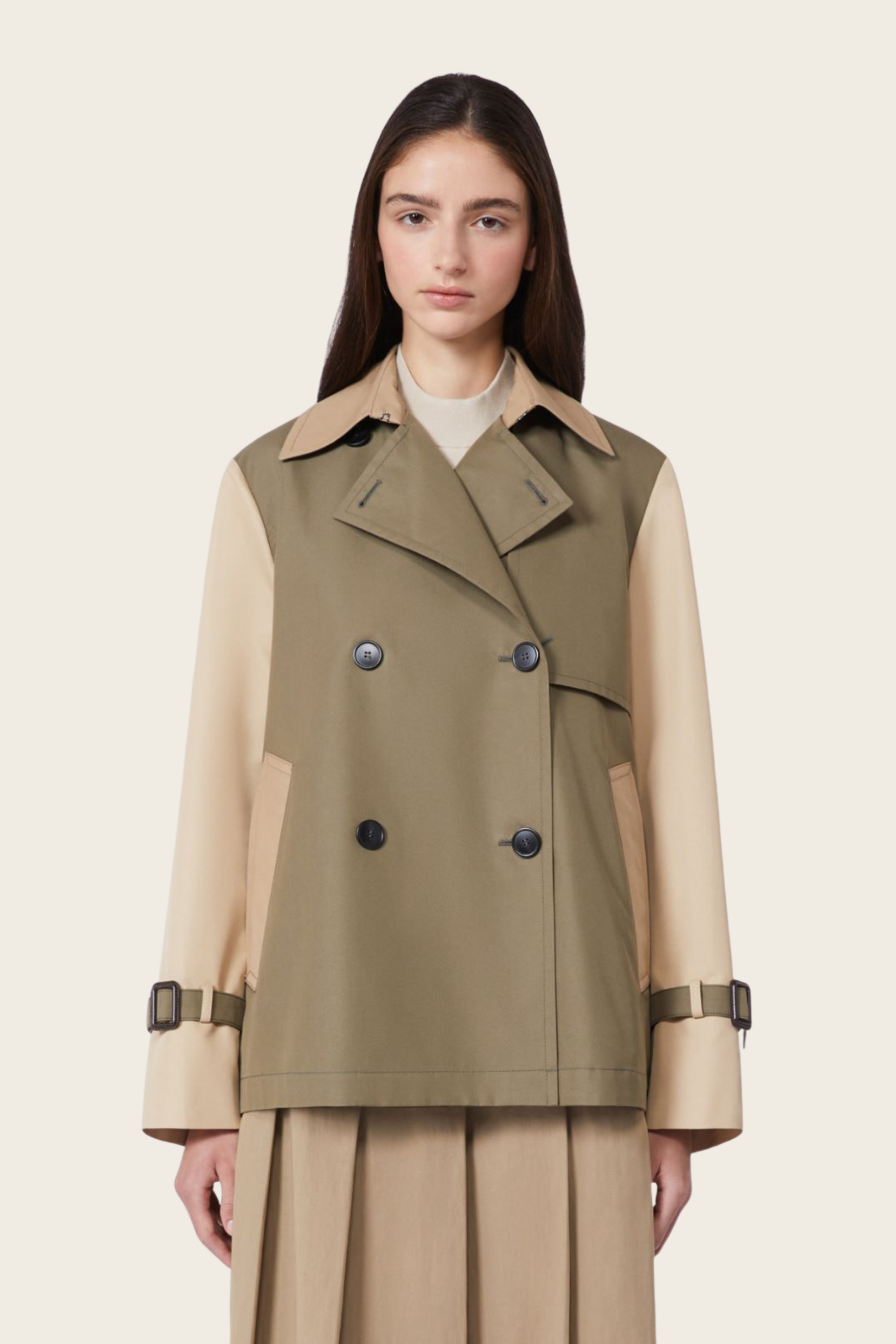 Cropped Trench Coat - MaxMara