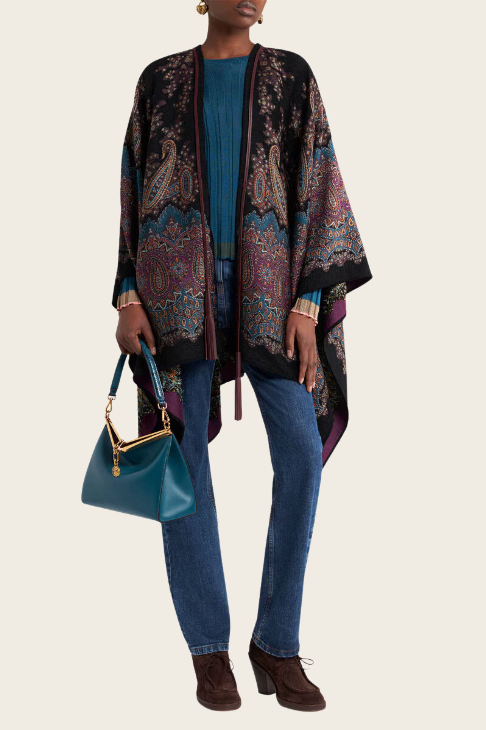 Jacquard Cape - Etro