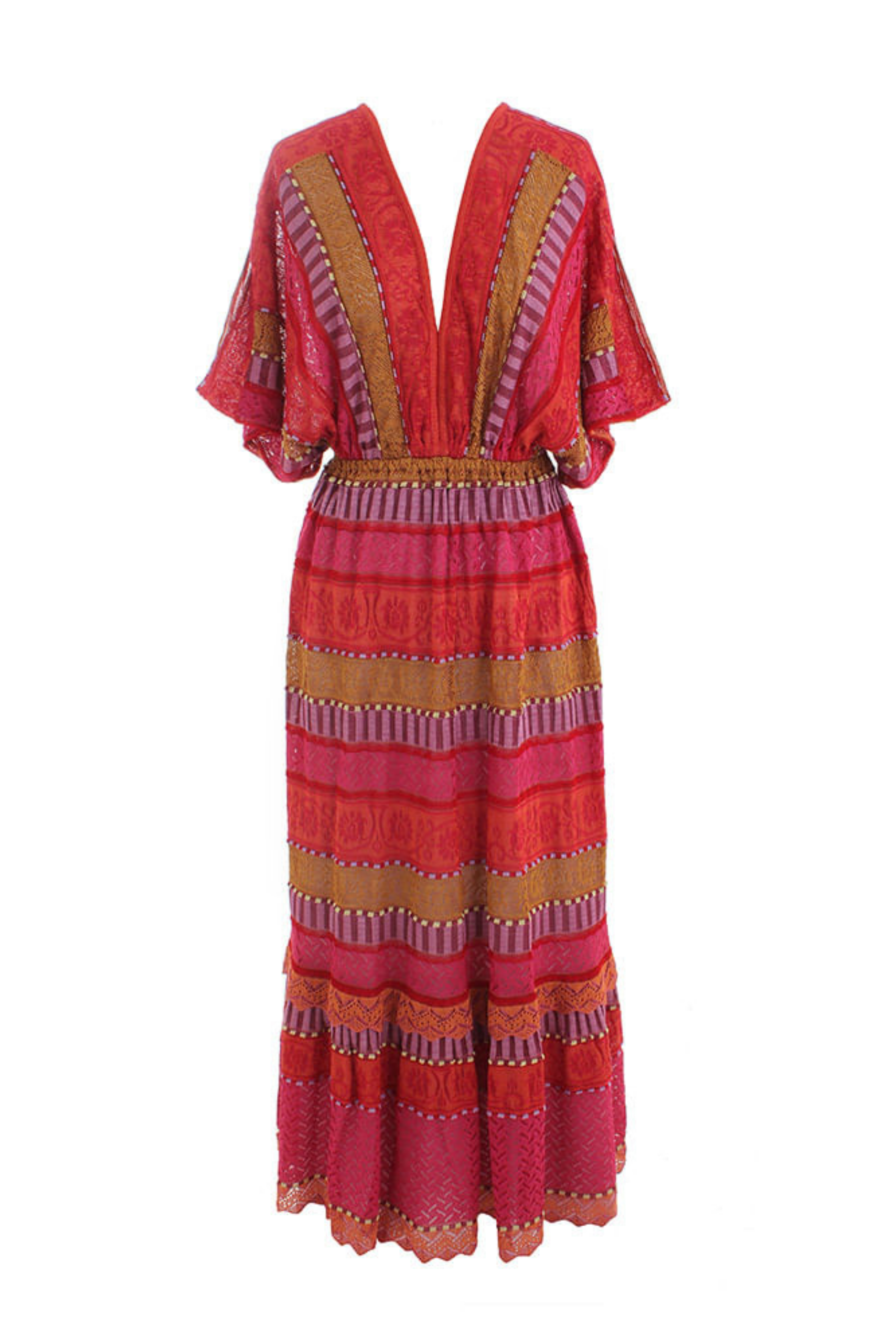 Harper jacquard long dress - Cecilia Prado