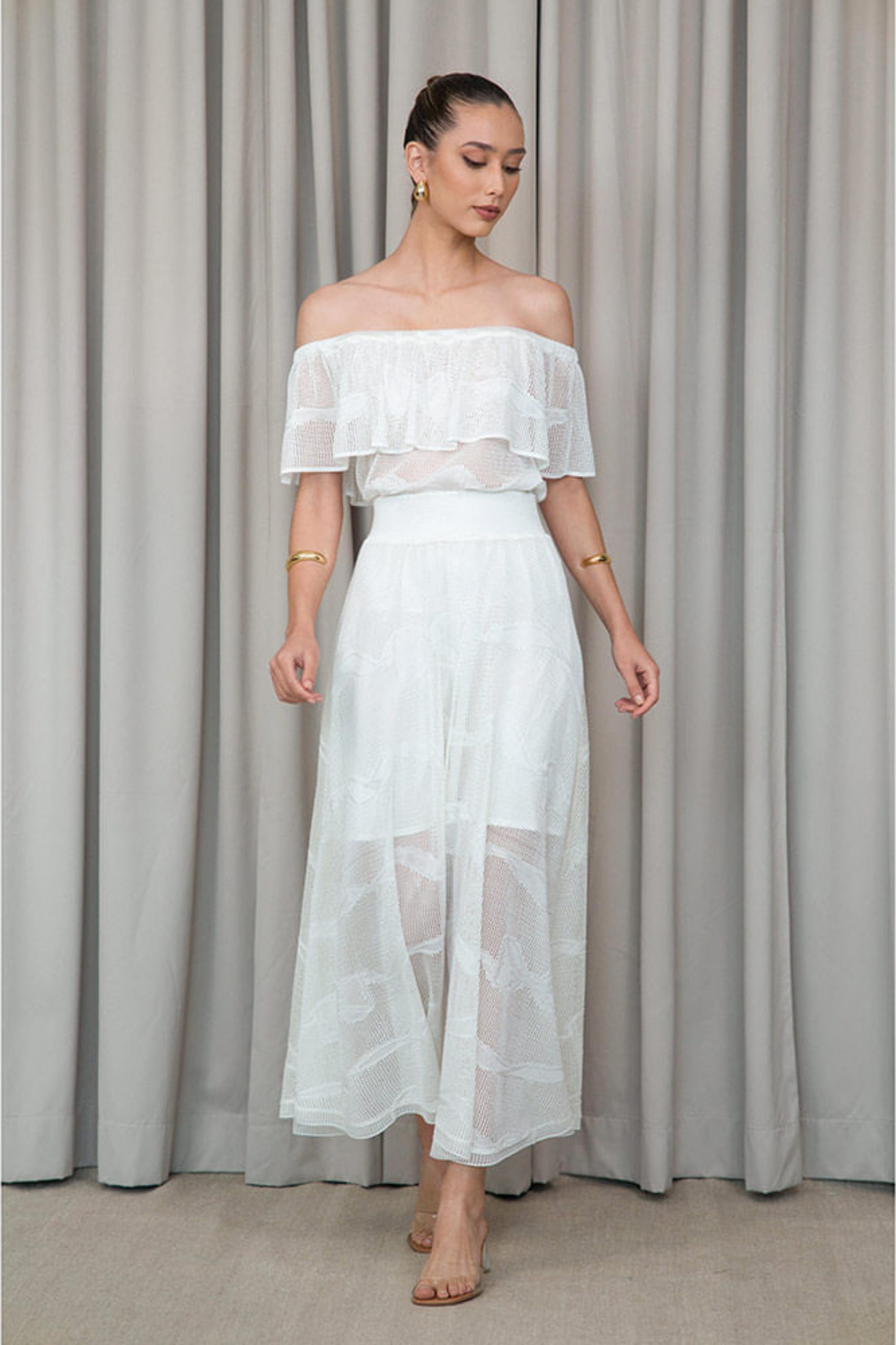 Malu tricot long skirt - Cecilia Prado