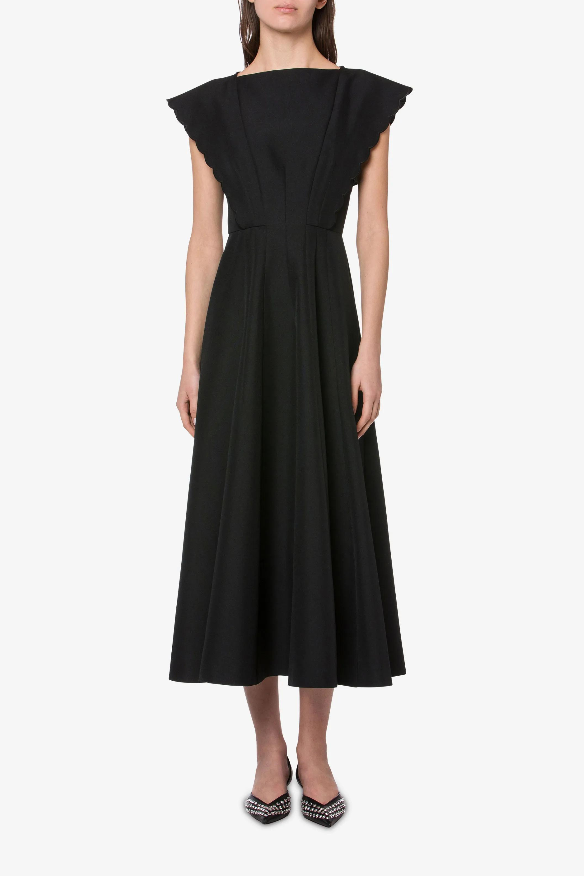 Butterfly Sleeve Long Dress - Philosophy