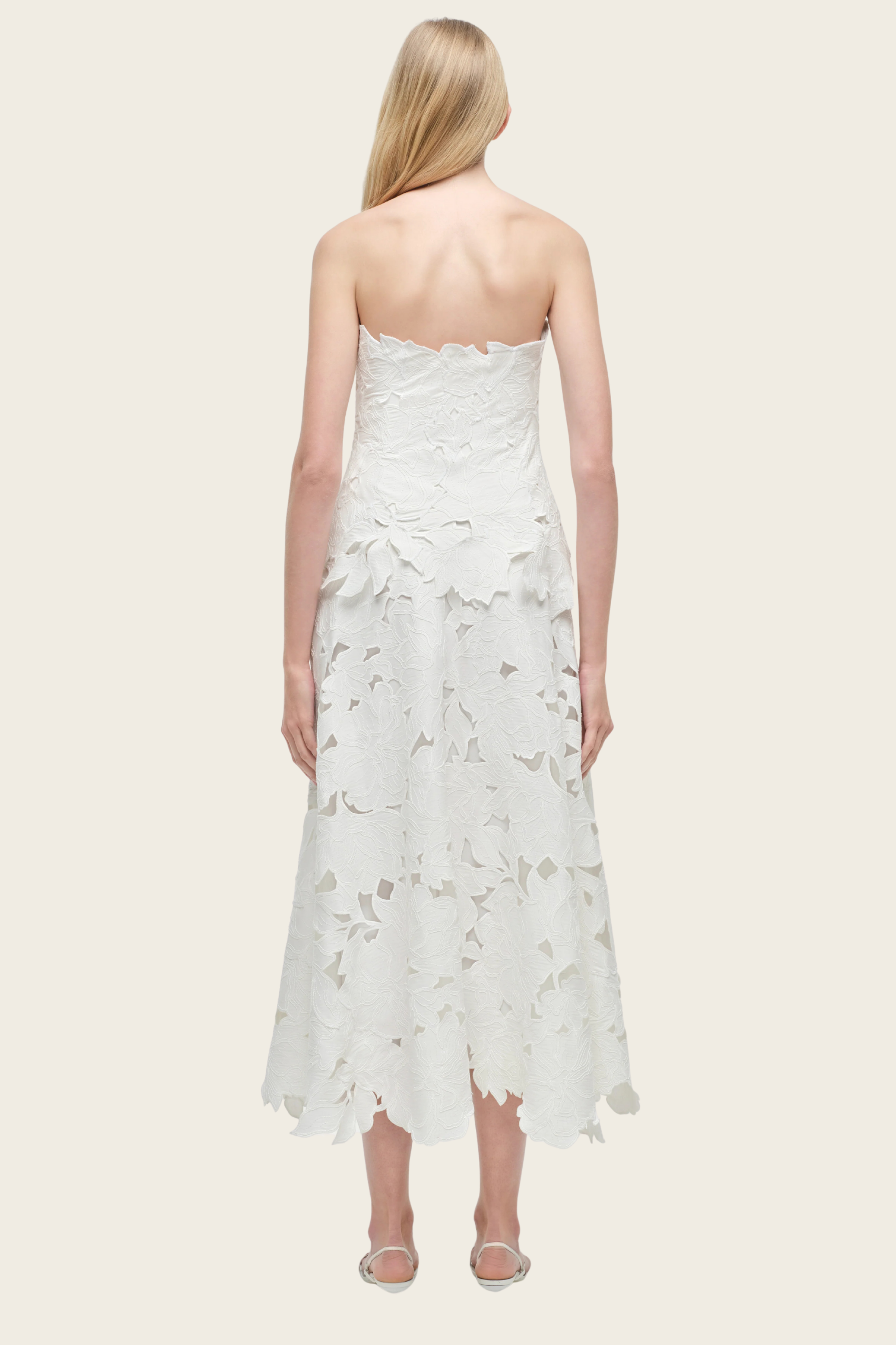 Audrey Embroidered Midi Dress - Simkhai