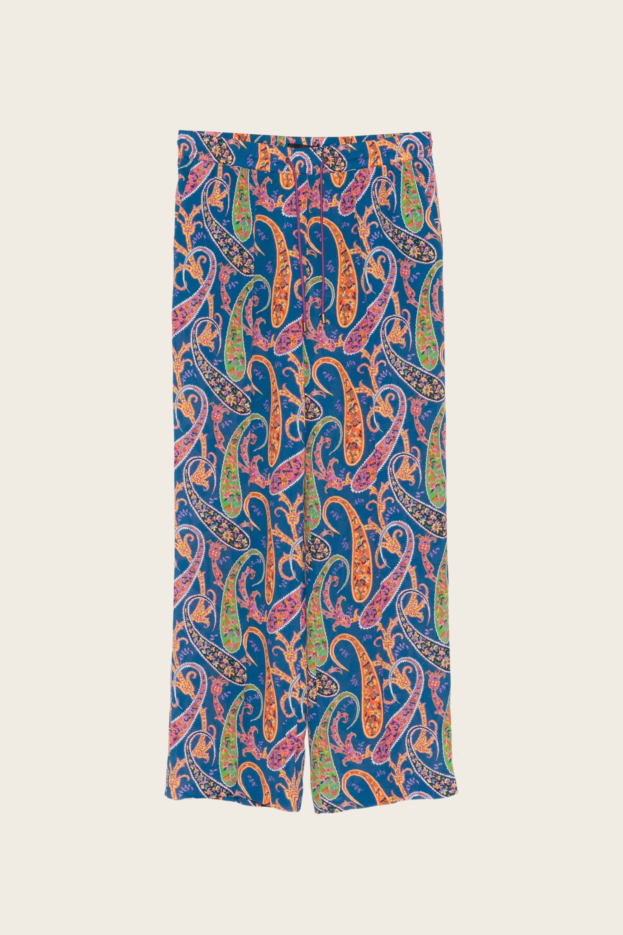 Paisley Print Palazzo Trousers - Etro