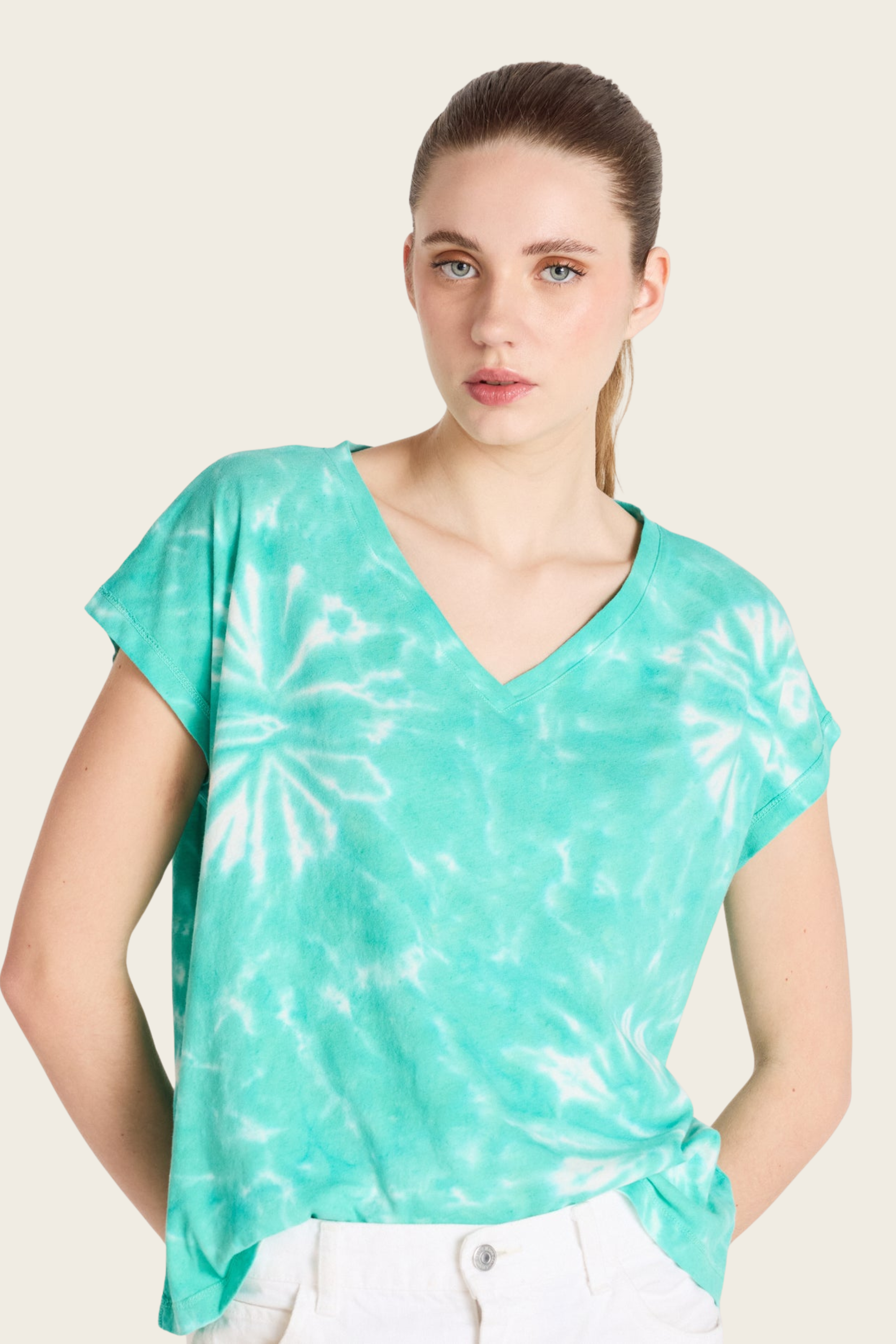 Suzie Fancy T-Shirt - Absolut Cashmere