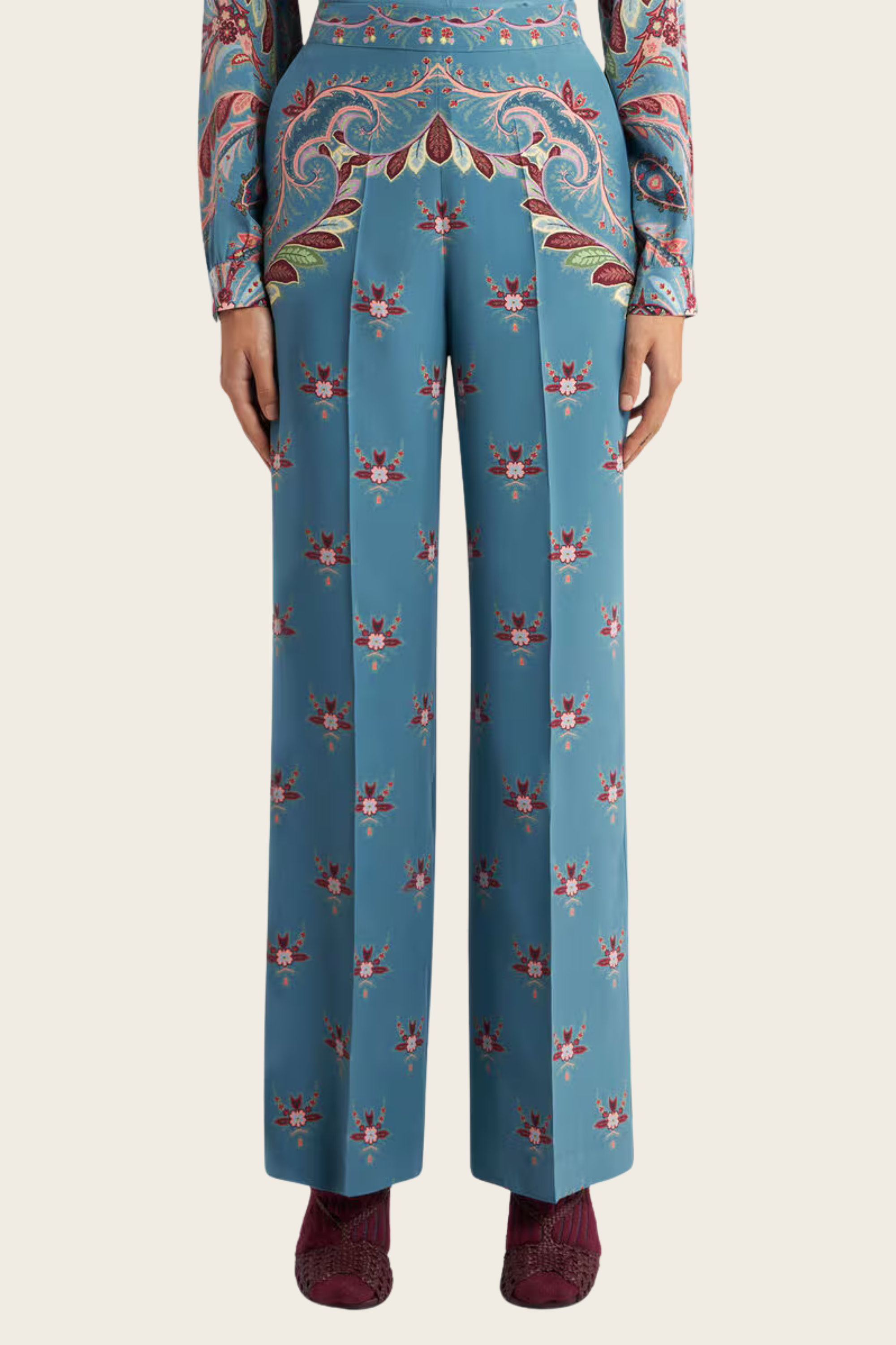 Silk Trousers - Etro