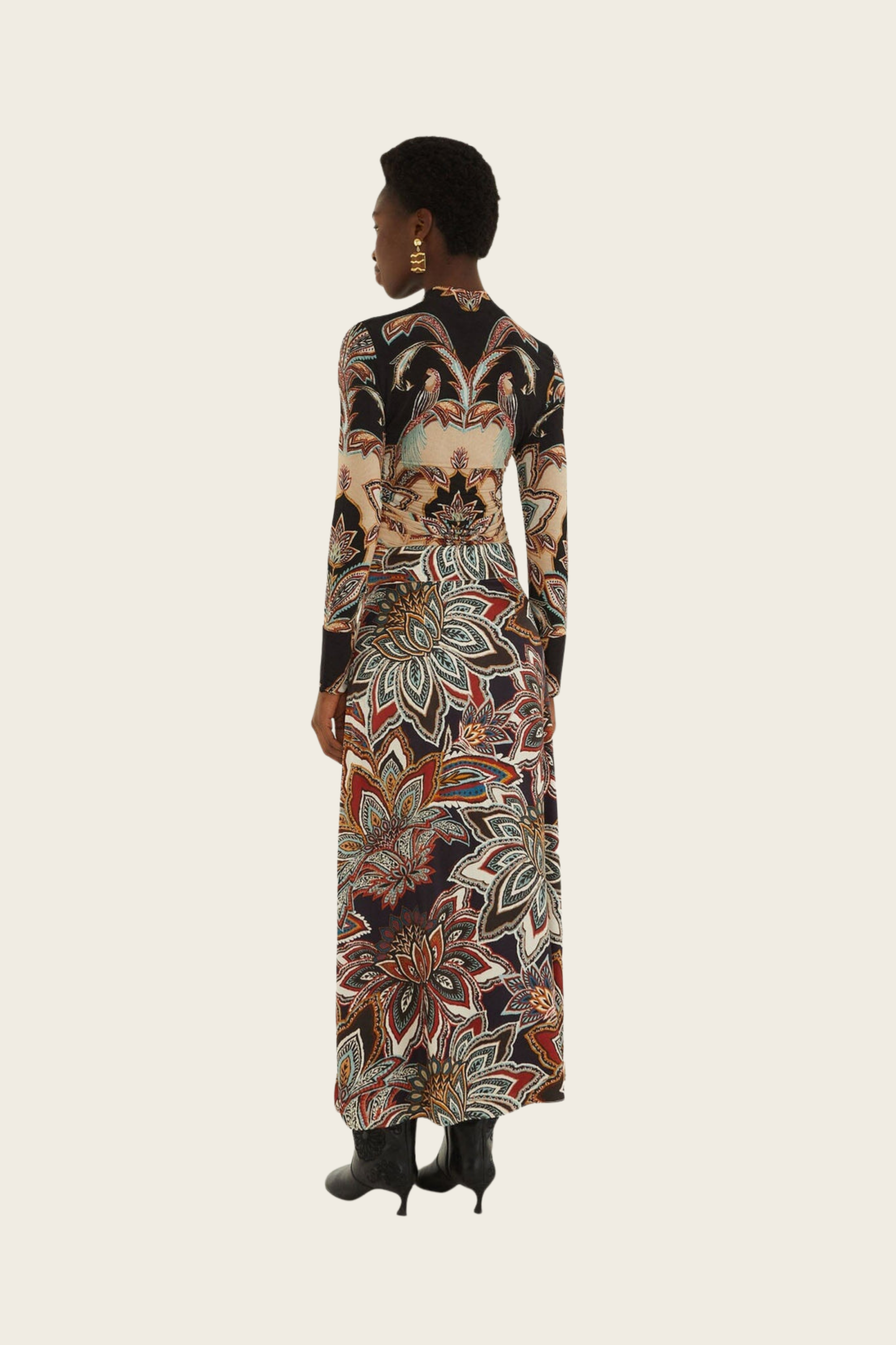 Tapestry Flowers Maxi Skirt - Farm Rio