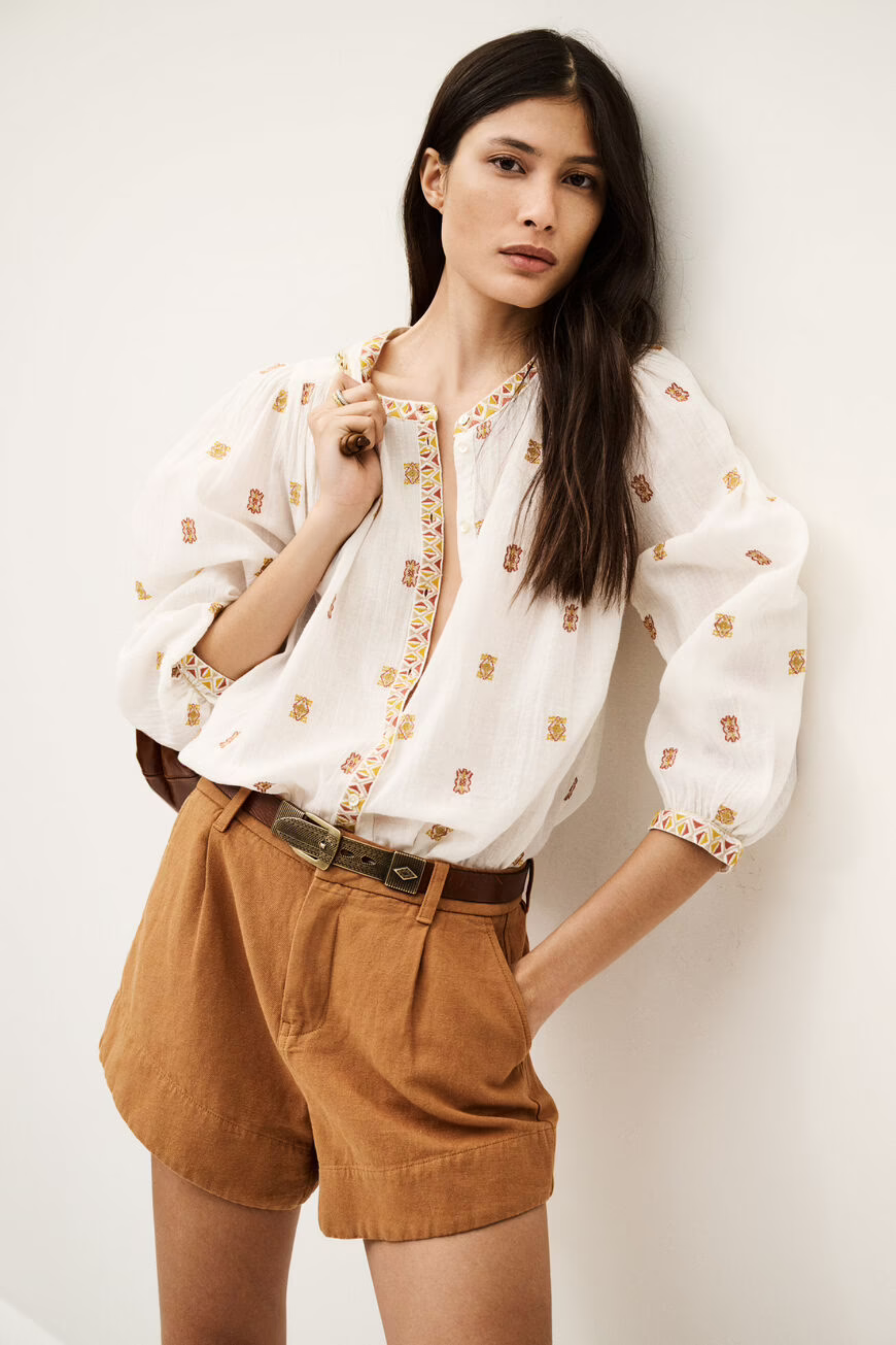 Daphne pleated loose-fitting shirt - Ba&Sh