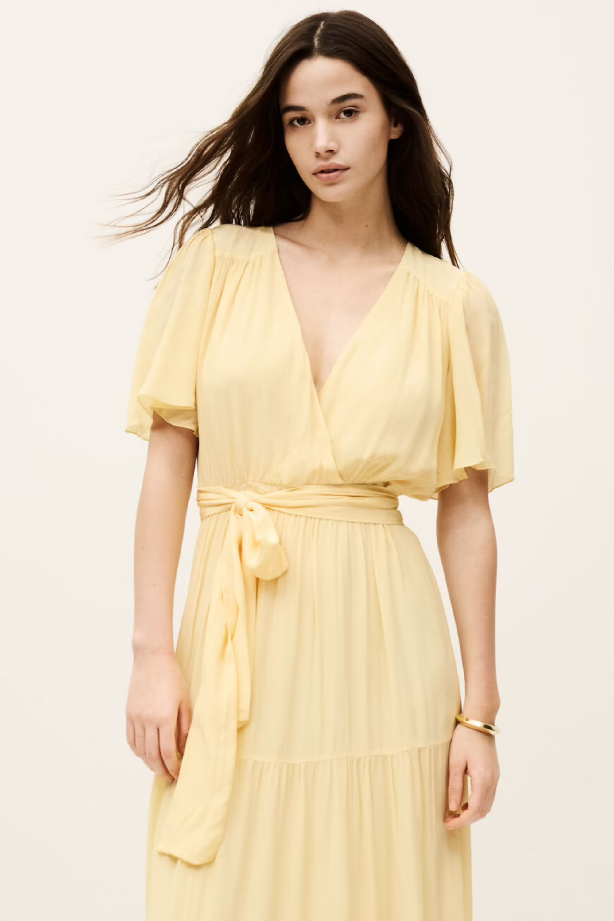 Natalia long pleated dress - Ba&Sh